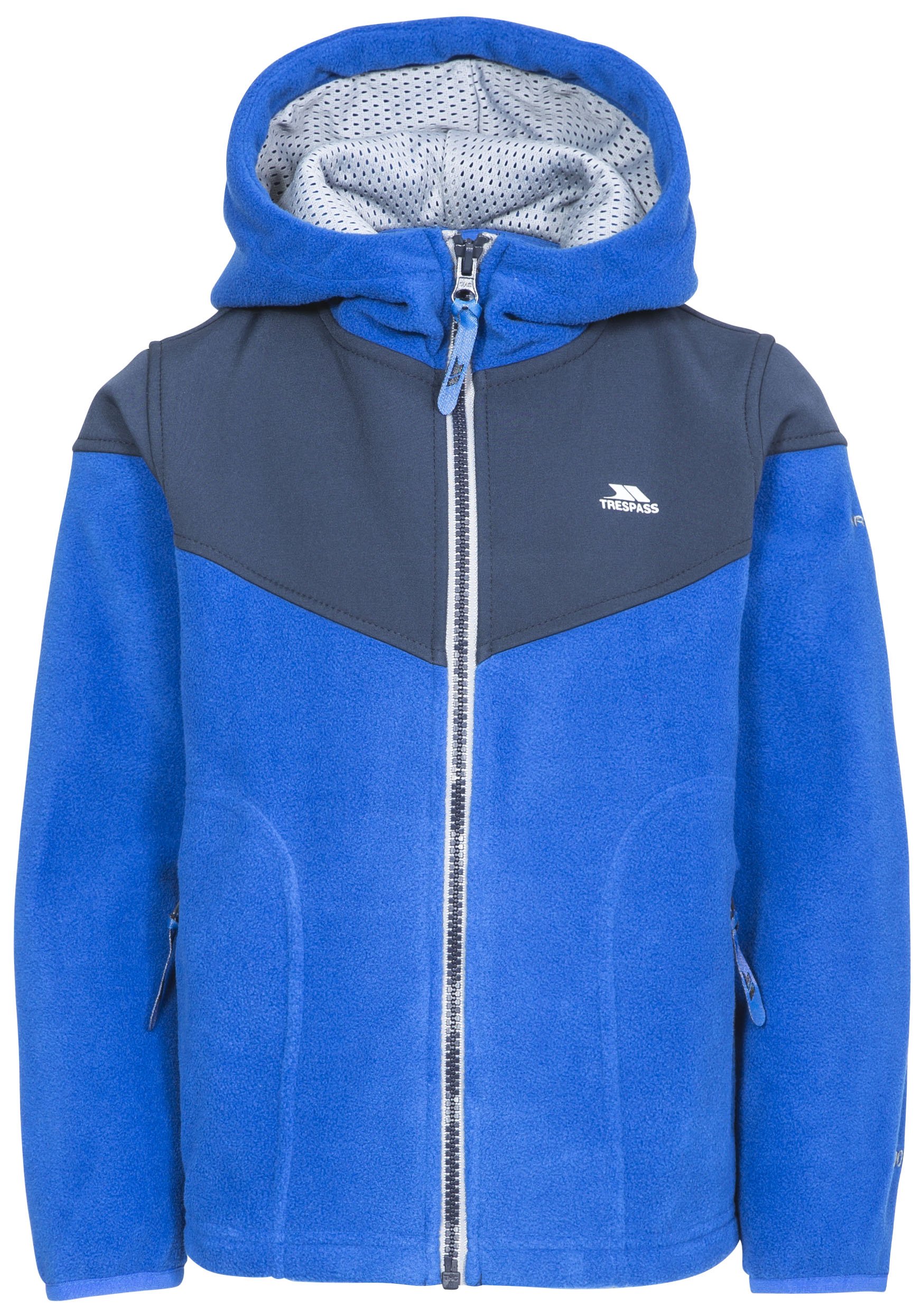 Trespass Justin Bieber Boys' Warm Full Zip Soft Fleece Hoodie - Cozy Lined Kids Jumper for Winter & Outdoor Play | School, Sports & Casual Wear