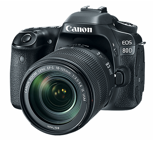 Canon EOS 80D DSLR Camera with 18-135mm IS USM Lens Kit - Professional Digital Photography for Travel, Sports & Portrait Shooting | Perfect for Vloggers & Content Creators