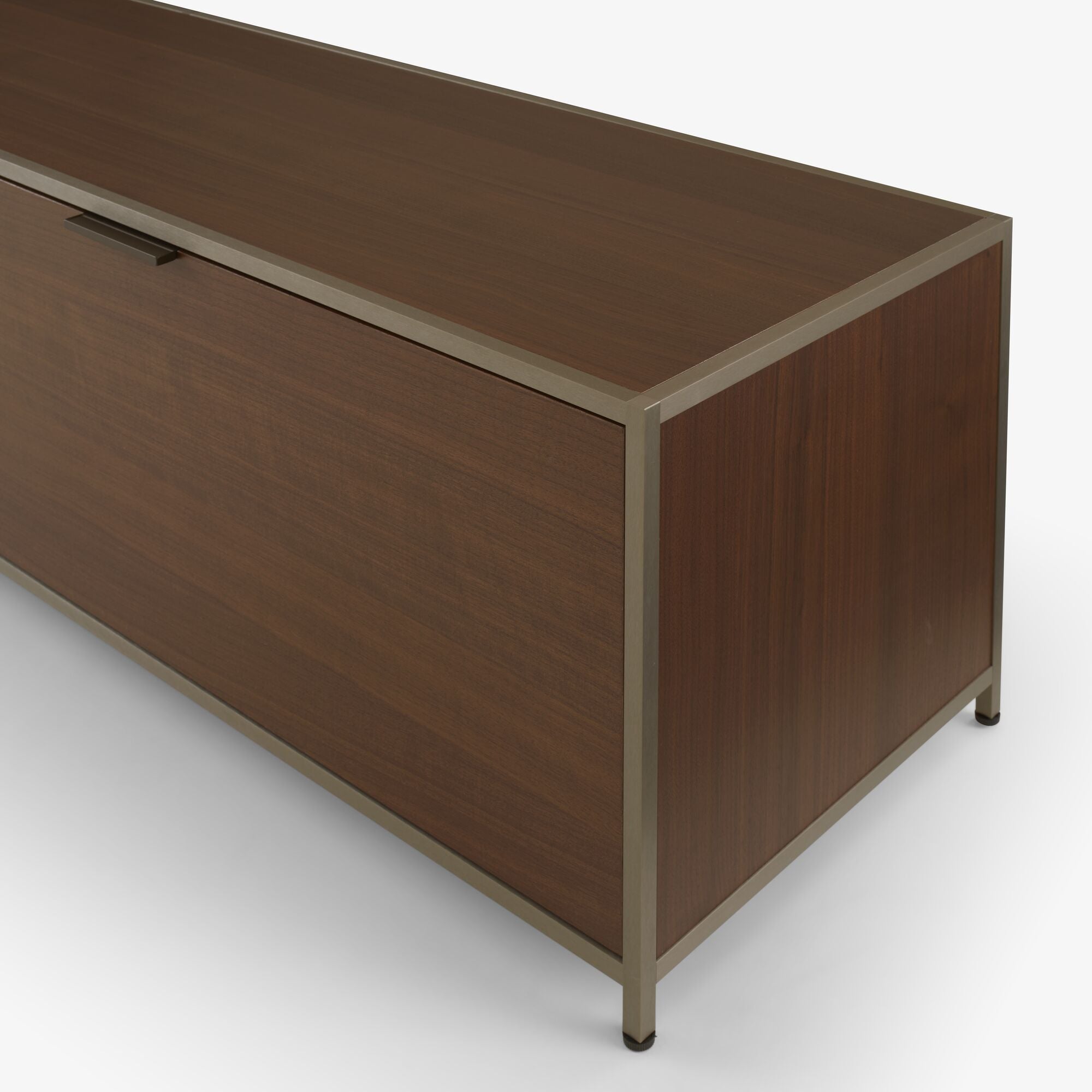 Modern TV Stand with 1 Drawer & 1 Flap Door - Wooden Media Console for Living Room, Bedroom, Home Theater & Entertainment Center