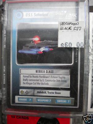 Star Trek Black Border Uncommon Gaming Card Set - Collectible Trading Cards for Fans & Players | Perfect for Game Nights, Tournaments & Display