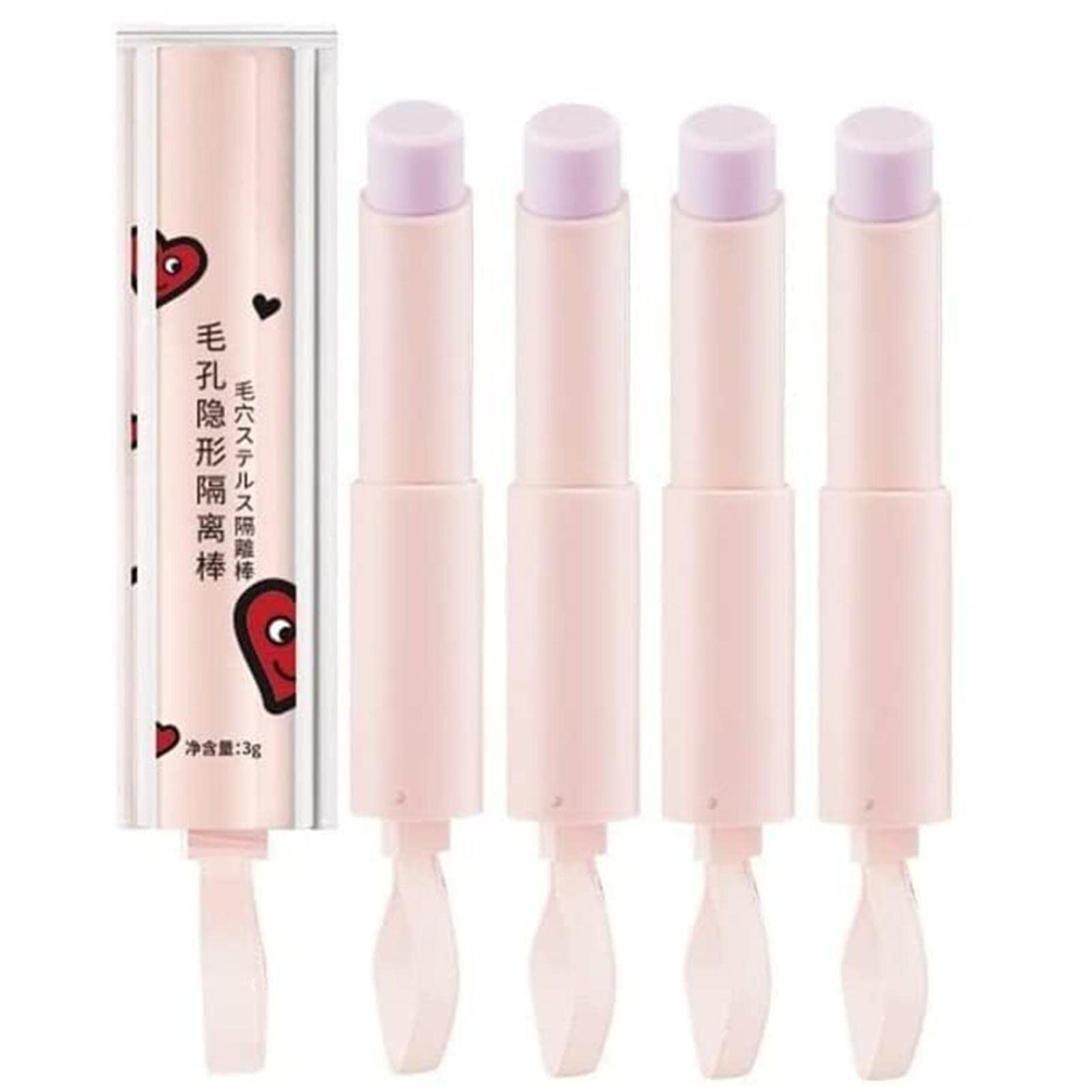 Waterproof Concealer Stick - Pore Minimizing Primer & Filler for Flawless Face Makeup | Reduces Pores & Covers Blemishes | Perfect for Daily Use, Photo Shoots & Special Events