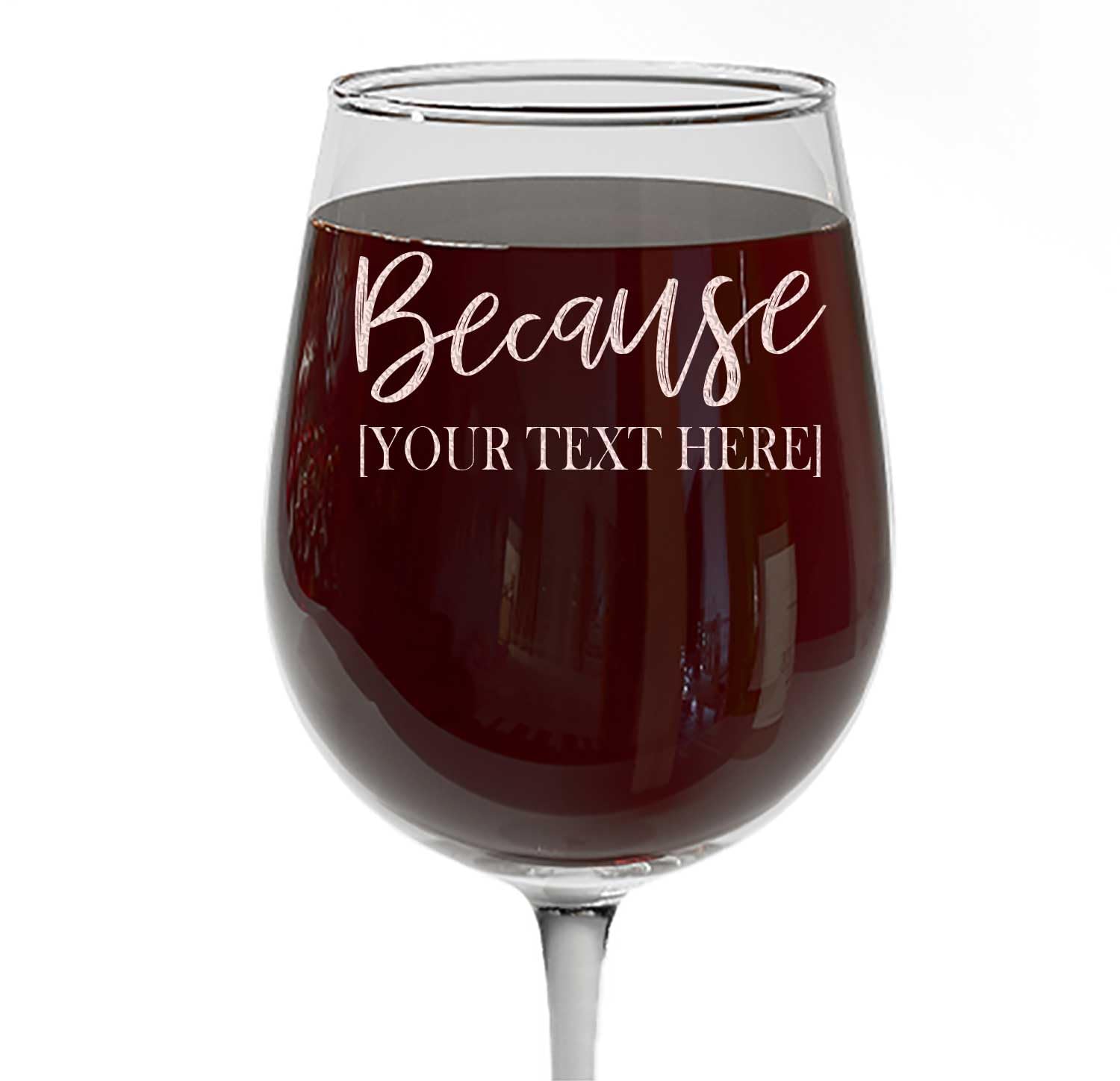 Personalized 16oz Stemless Wine Glass - Custom Engraved Mother's Day, Birthday & Bridesmaid Gift for Women - Unique Christmas Present for Mom - Perfect for Wine Nights, Weddings & Special Occasions