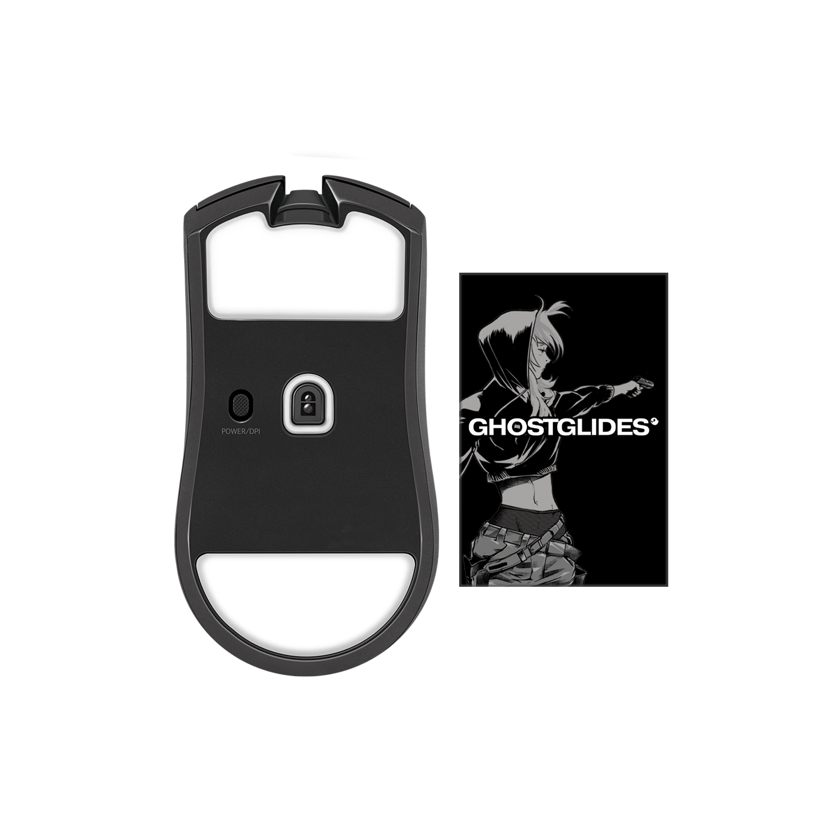 GHOSTGLIDES EDGERUNNER Razer Viper V3 Pro Wireless Gaming Mouse - Lightweight, High Precision, Ergonomic Design for Esports & PC Gaming