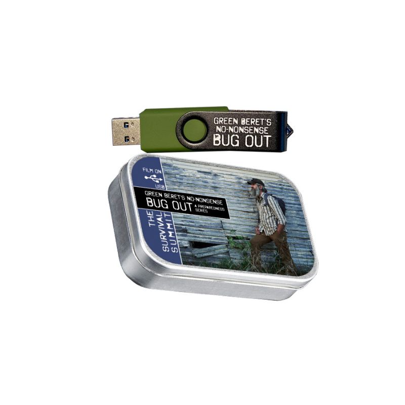 Gray Bearded Green Beret's Survival Guide - Bug Out Preparedness DVD & USB | Emergency Preparedness, Wilderness Survival Training, Disaster Readiness for Outdoor Adventures & Crisis Situations