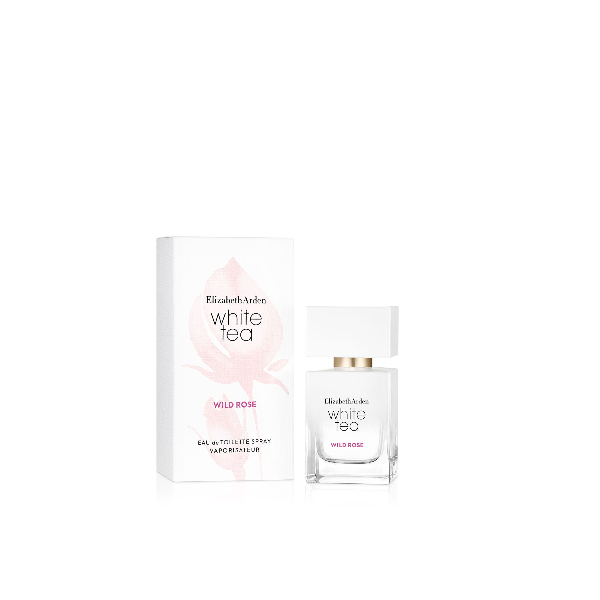 White Tea Wild Rose Eau De Toilette Spray for Women - Fresh Floral Fragrance Perfume | Perfect for Daily Wear, Date Night & Special Occasions