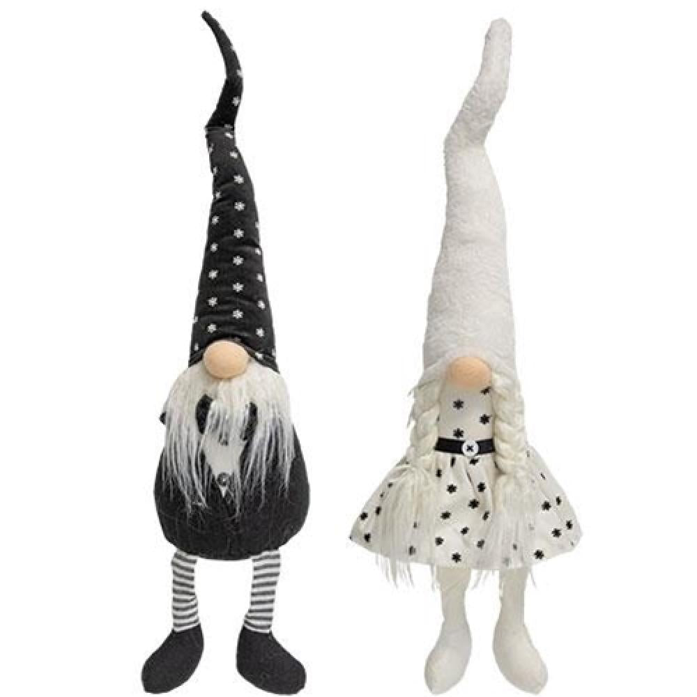 Mr. & Mrs. Tuxedo Gnome Couple Set - Elegant Garden Decor for Wedding, Anniversary & Outdoor Decorations