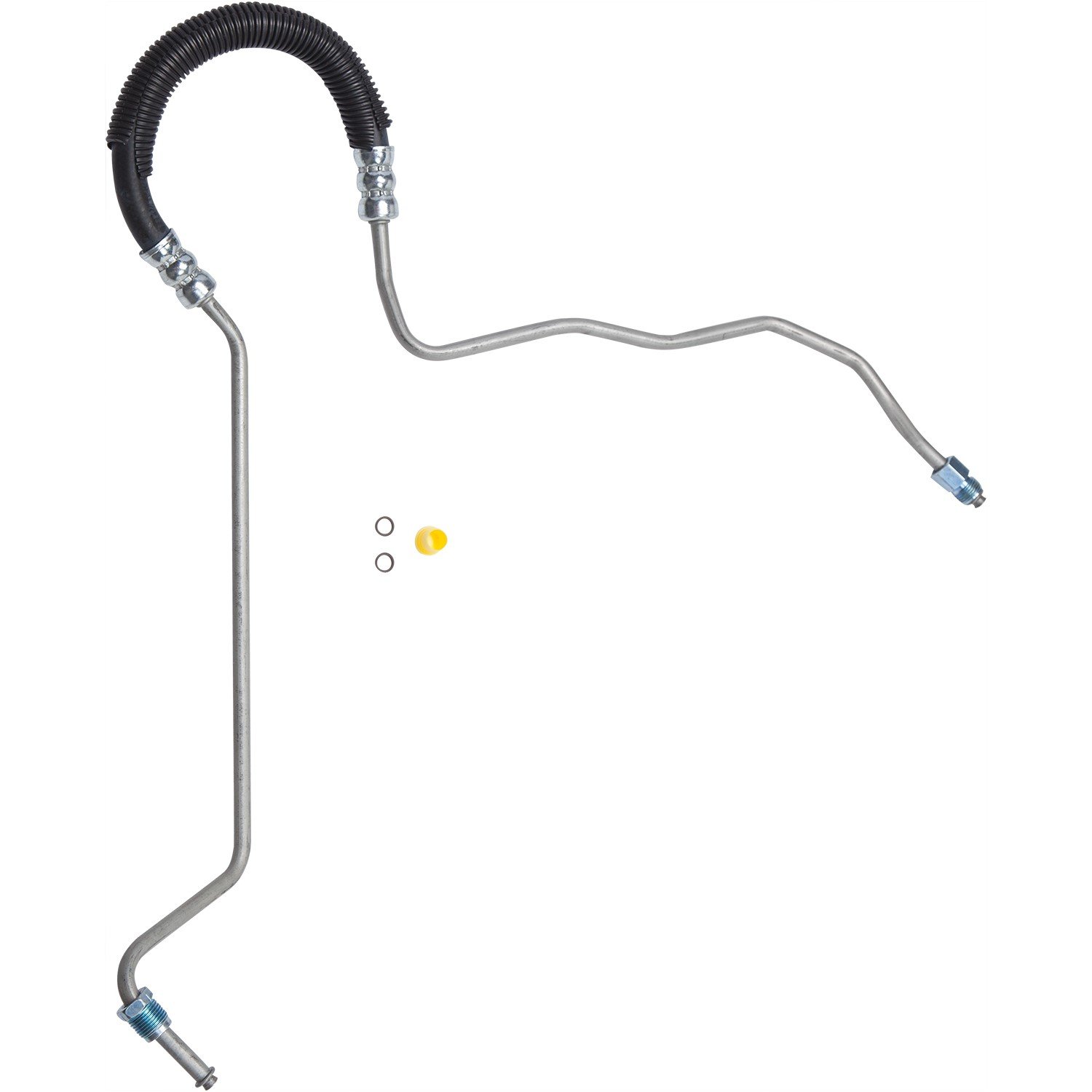 Edelmann 91662 Power Steering Pressure Hose Replacement - High Quality OEM Fit for Smooth Steering Performance - Perfect for Trucks, SUVs, and Sedans