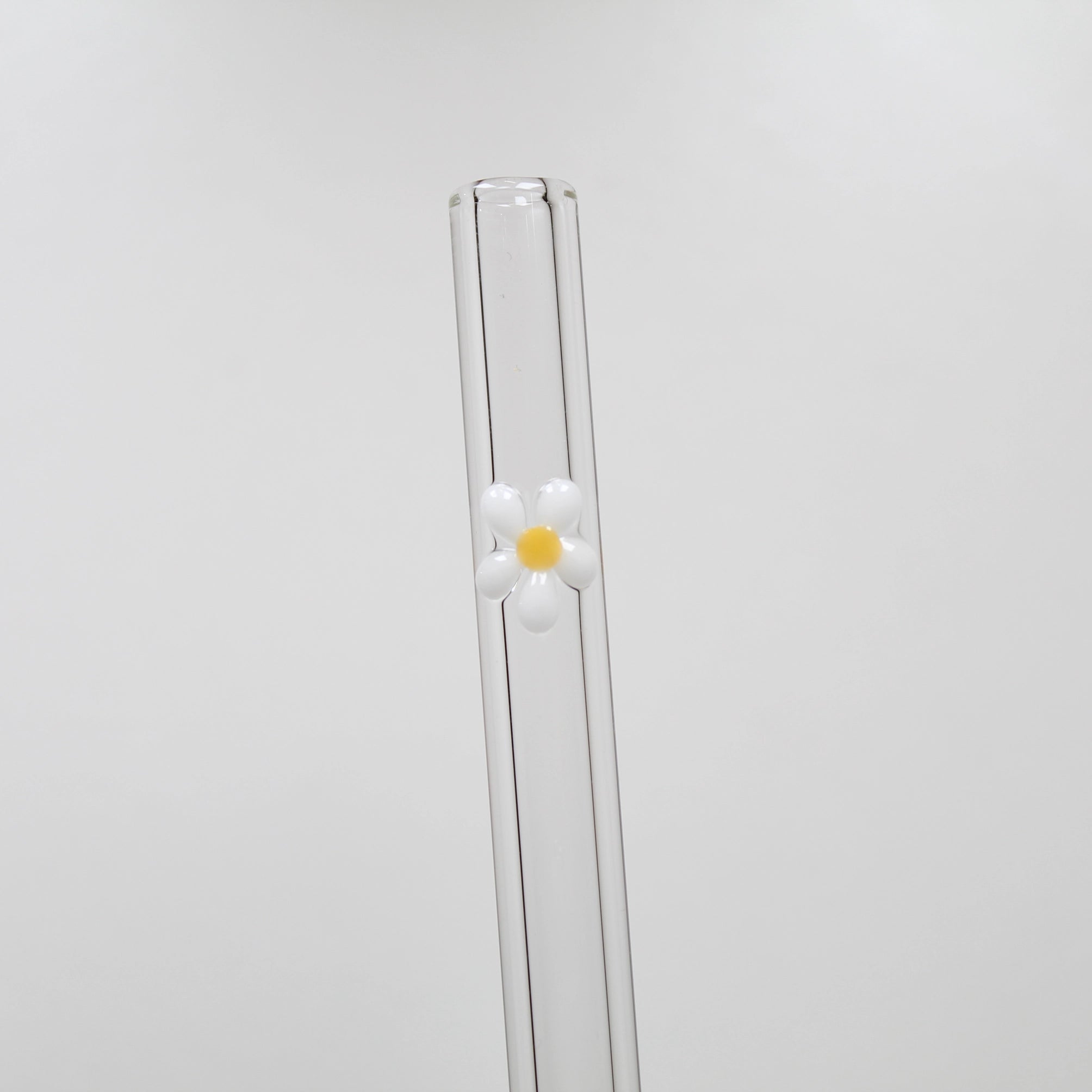 Chunky Glass Smoothie Straw – Reusable, Handmade & Eco-Friendly Drinking Straw for Smoothies, Milkshakes & Cold Beverages – Perfect for Home, Cafe & Zero-Waste Lifestyle