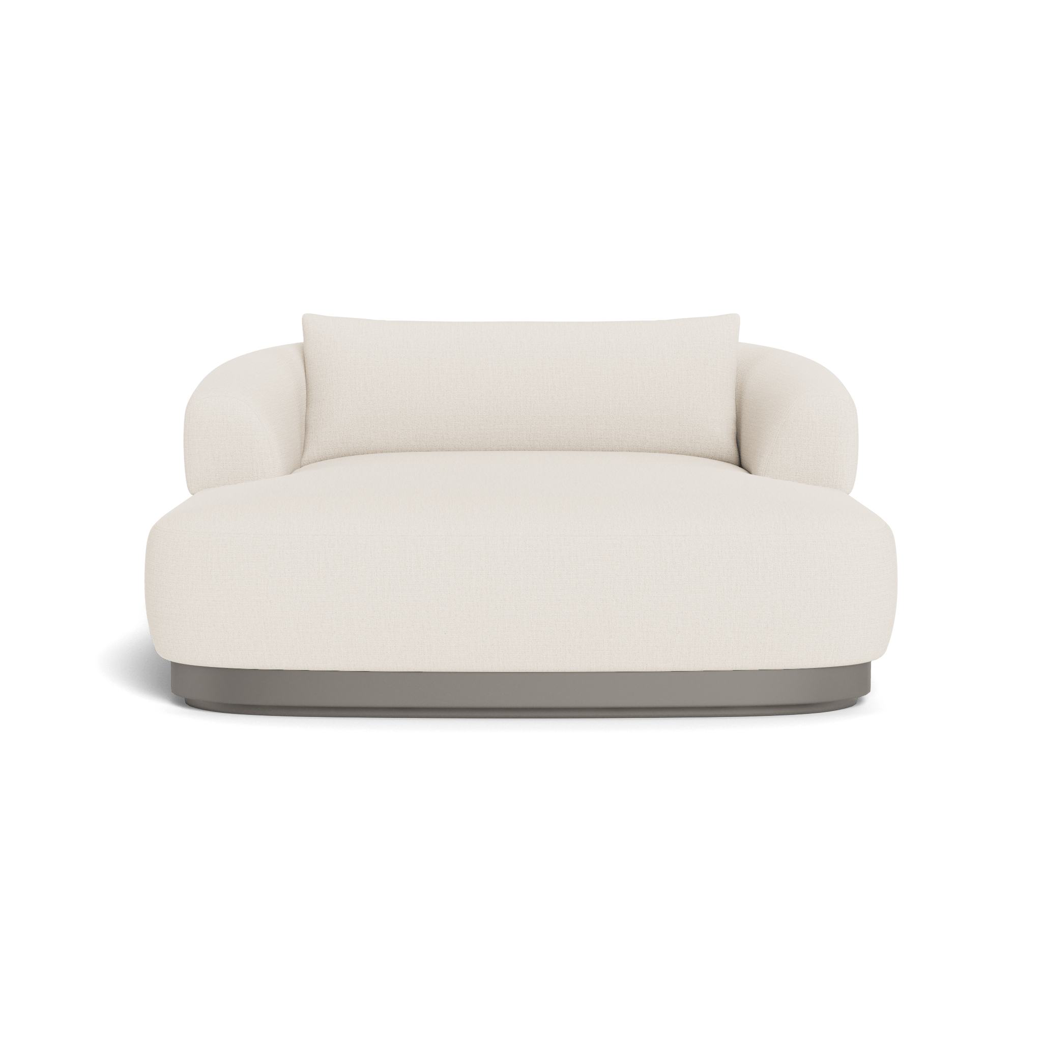 Amalfi Daybed - Modern Outdoor Patio Lounge Chair for Poolside, Garden, and Backyard Relaxation