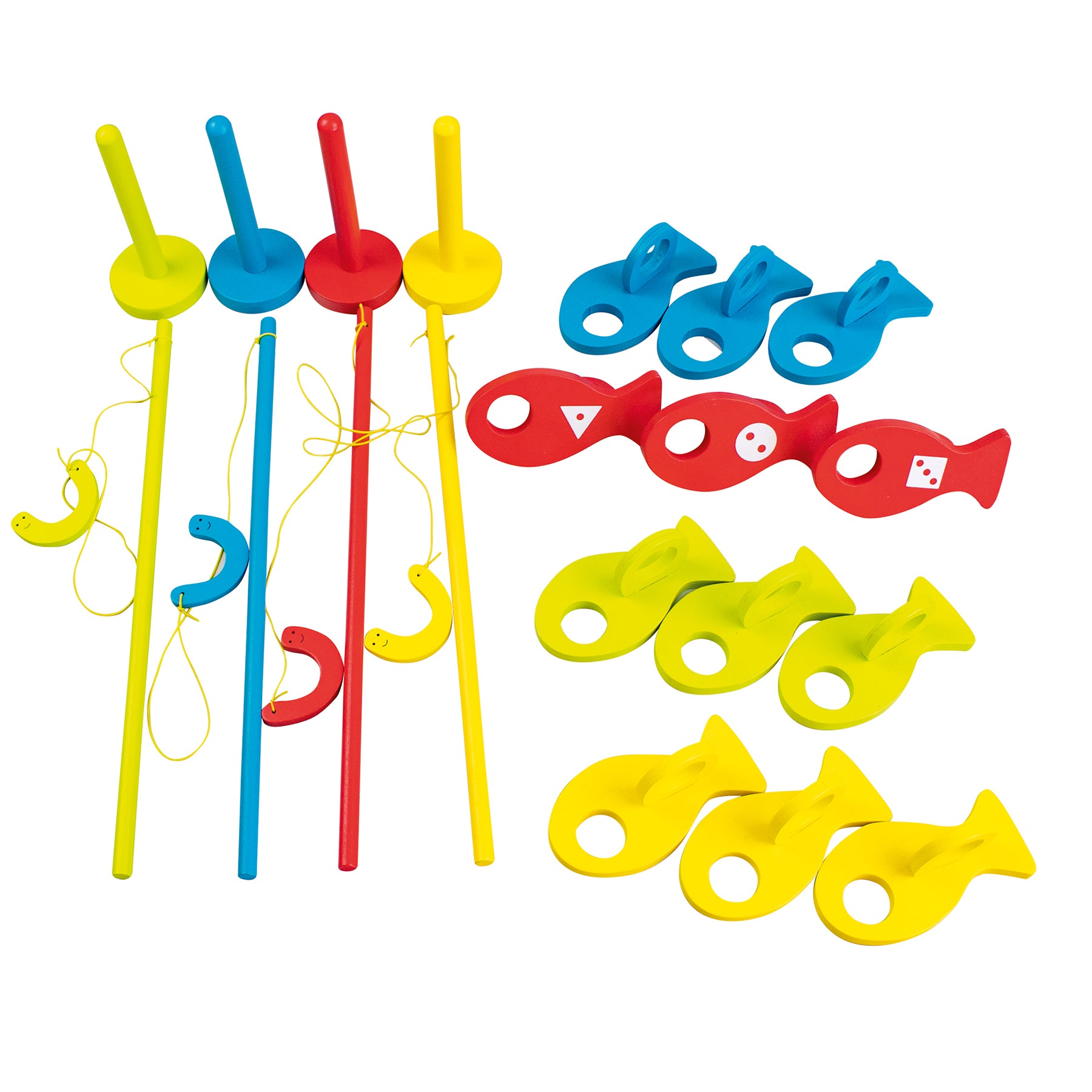 Beleduc Fishing Fever - Colorful Wooden Magnetic Fishing Game for Kids - Fun Learning Toy for Preschoolers & Toddlers - Perfect for Birthday Gifts & Family Game Night