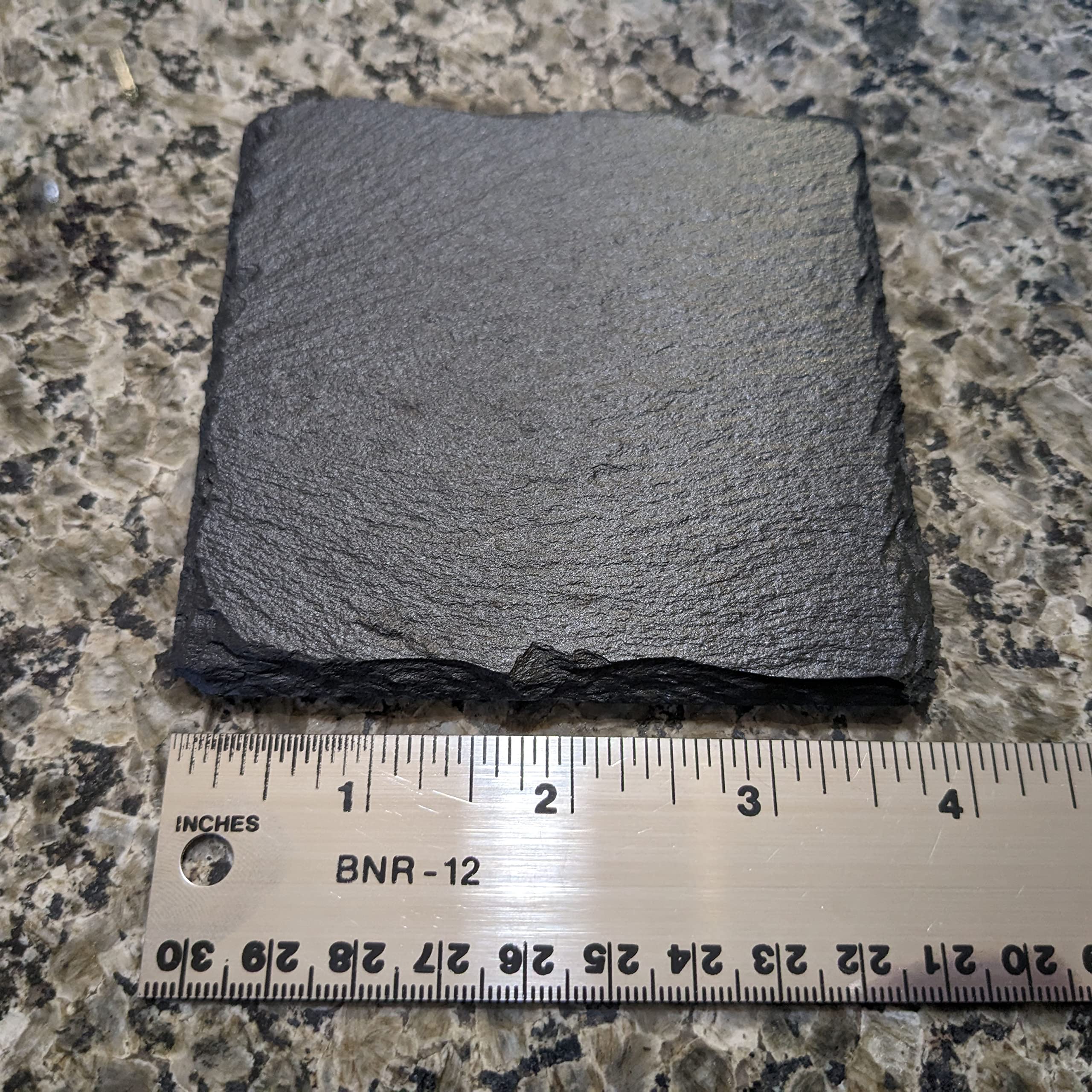 Premium Slate Coasters Set with Laser-Etched Porsche 911 Design | Elegant Square Drink Mats for Home, Office & Car Enthusiasts - Set of 4 - Perfect for Coffee Tables, Bars & Automotive Decor