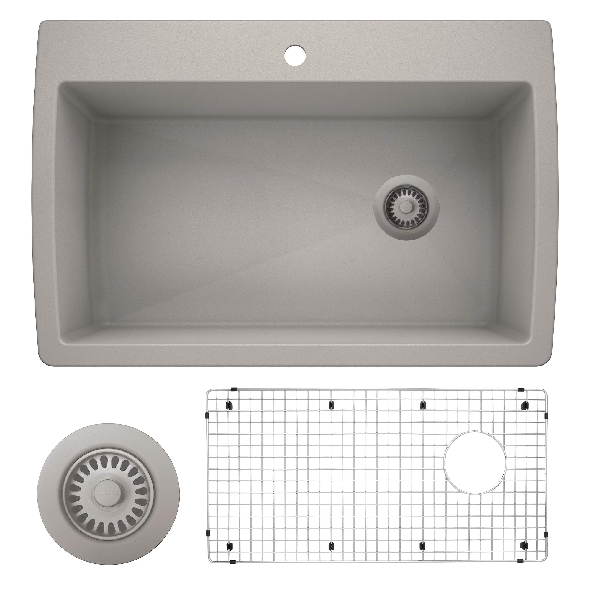 Stainless Steel Kitchen Sink with Drainboard & Accessories Set - Perfect for Modern Home Kitchen Remodeling & Dishwashing