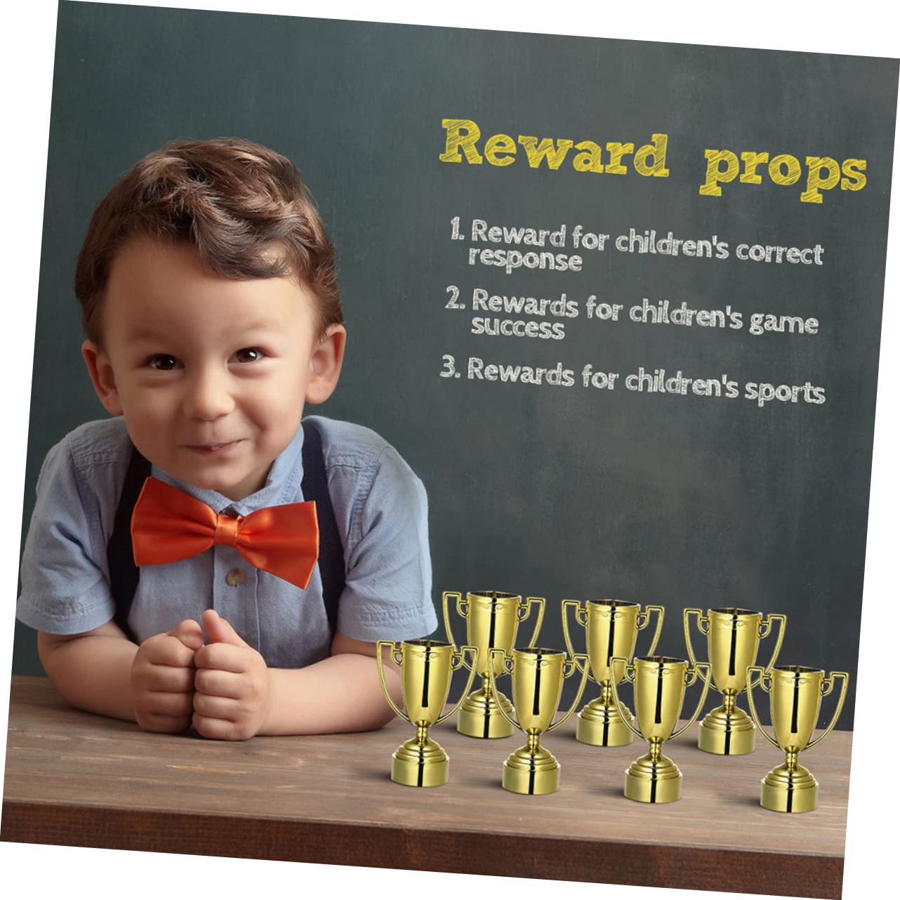 BESPORTBLE 30-Piece Plastic Trophy Sports Toys for Kids - Reward Prizes for Sports Games, School Achievements & Party Favors