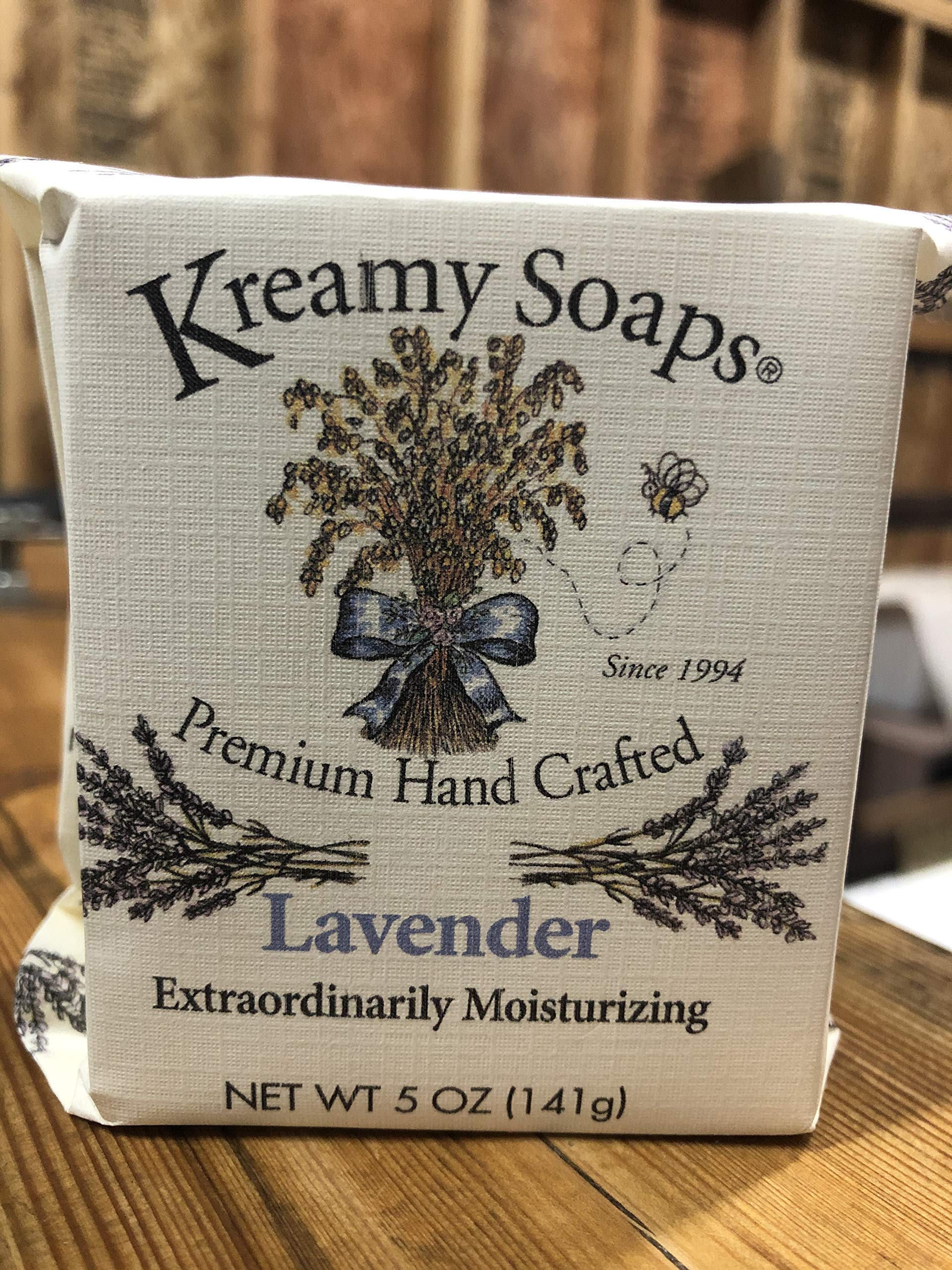 Organic Lavender Soap Bar for Dry & Sensitive Skin - Handmade Natural Soap with Essential Oils - Perfect for Relaxation, Bath & Gift