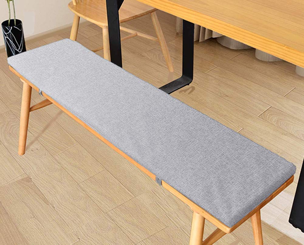 Outdoor Cushions for Patio Bench & Settee - Non-Slip Indoor/Outdoor Furniture Pads - Washable Thick Replacement Cushions for Garden Swing, Loveseat, Sofa, Chair & Bed - Perfect for Backyard, Deck & Poolside Relaxation
