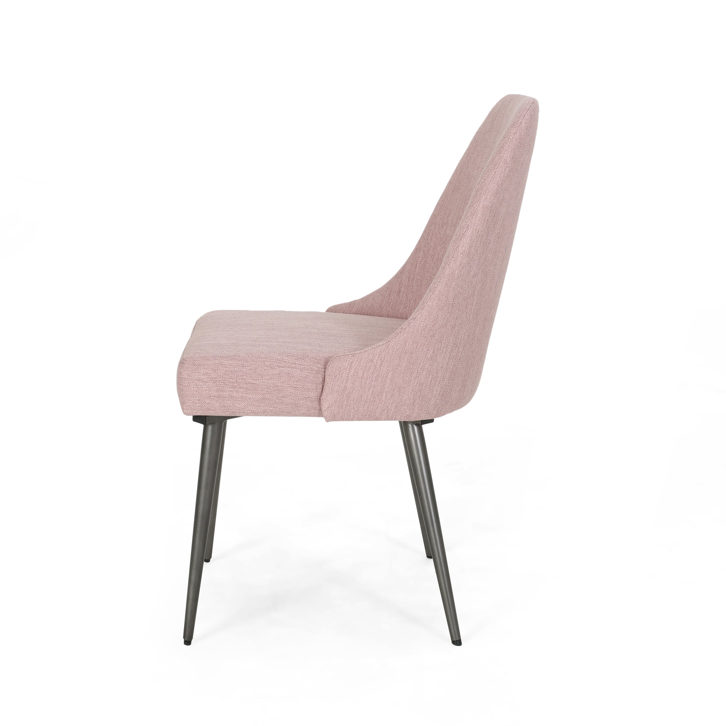 Modern Dining Chairs Set of 2 - Sturdy Wooden Kitchen Chairs with Padded Seat Cushions - Perfect for Dining Room, Kitchen, Breakfast Nook & Small Spaces