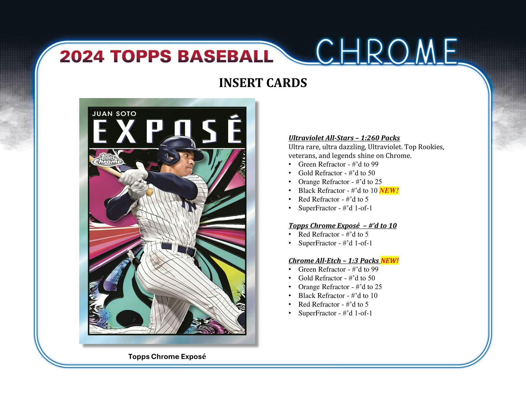 2024 Topps Chrome Baseball Hobby Jumbo Box - Premium Trading Cards Collection for MLB Fans & Collectors - Perfect for Sports Memorabilia, Gifts, and Investment