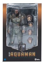 Aquaman Justice League Movie DAH 007 Action Figure by Beast Kingdom - Collectible DC Superhero Toy for Display & Play