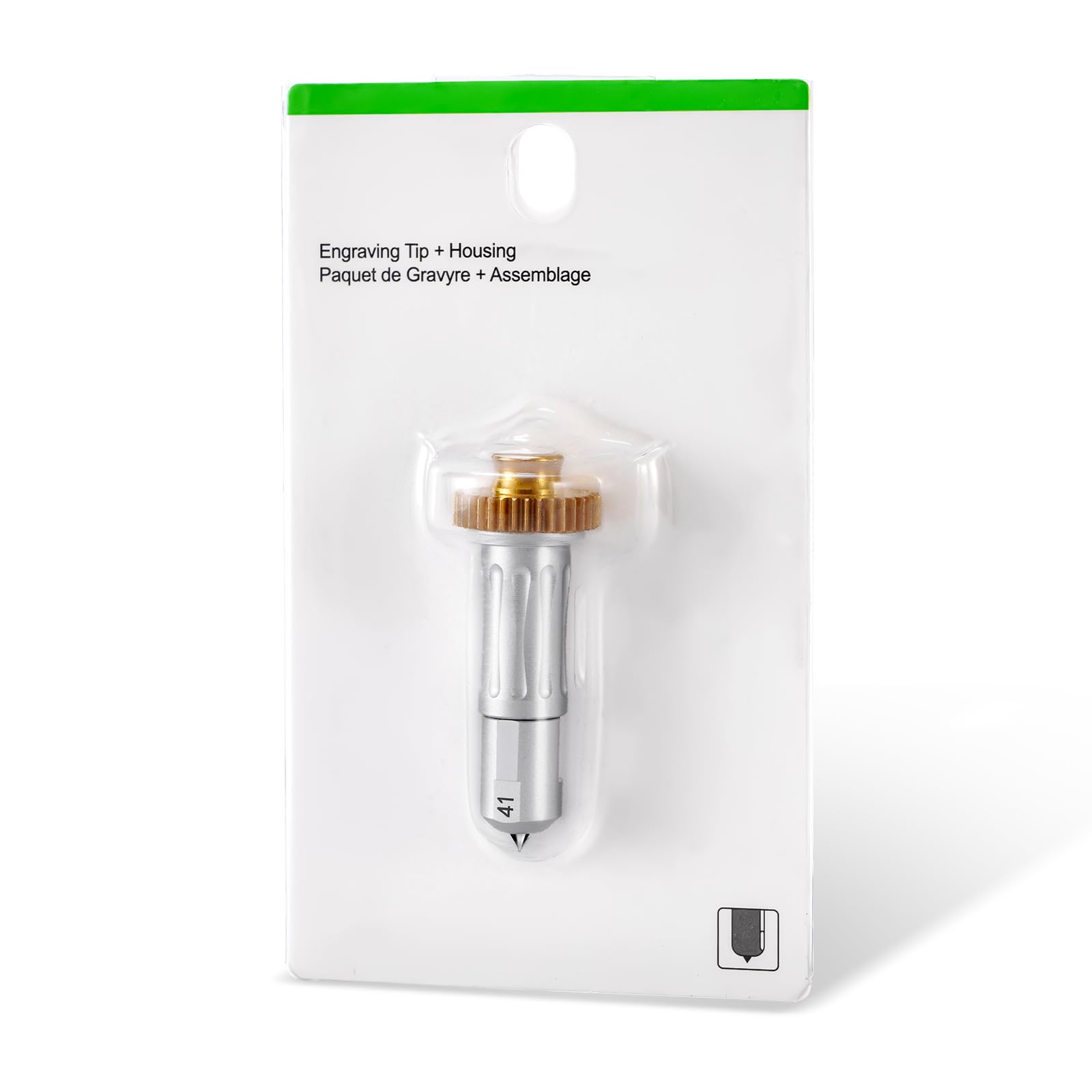 Premium Carbide Engraving Tip & Drive Housing Compatible with Cricut Maker/Maker 3 - Durable Engraving Tool for Glass, Acrylic, Metal, Wood - Perfect for DIY Crafts, Personalized Gifts & Home Decor Projects