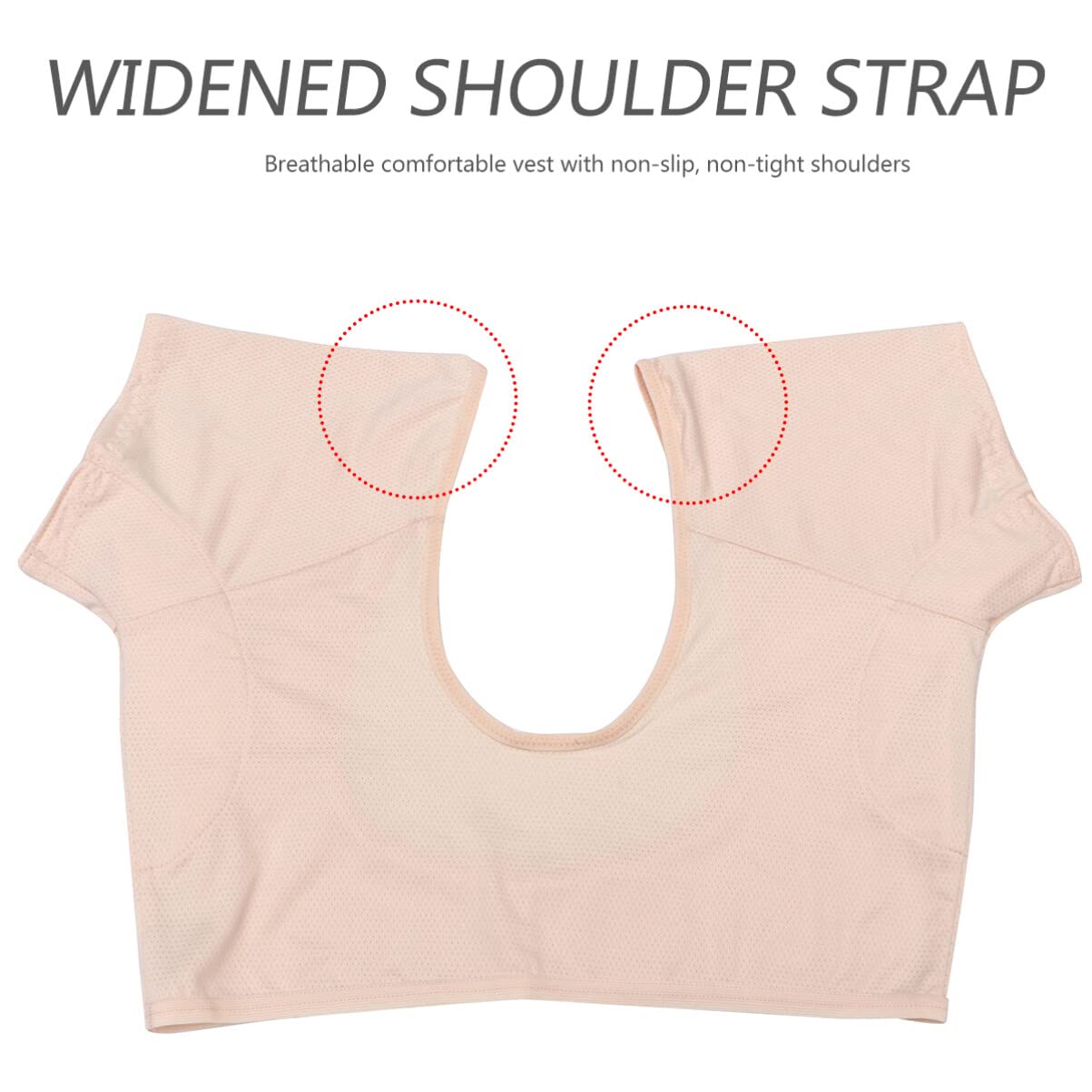 Healifty Women's Workout Tops with Hyperhidrosis Sweat Pads - Washable Underarm Sweat Shield Vest for Women & Girls (1PC, Yellow, Size M) - Perfect for Gym, Yoga & Activewear