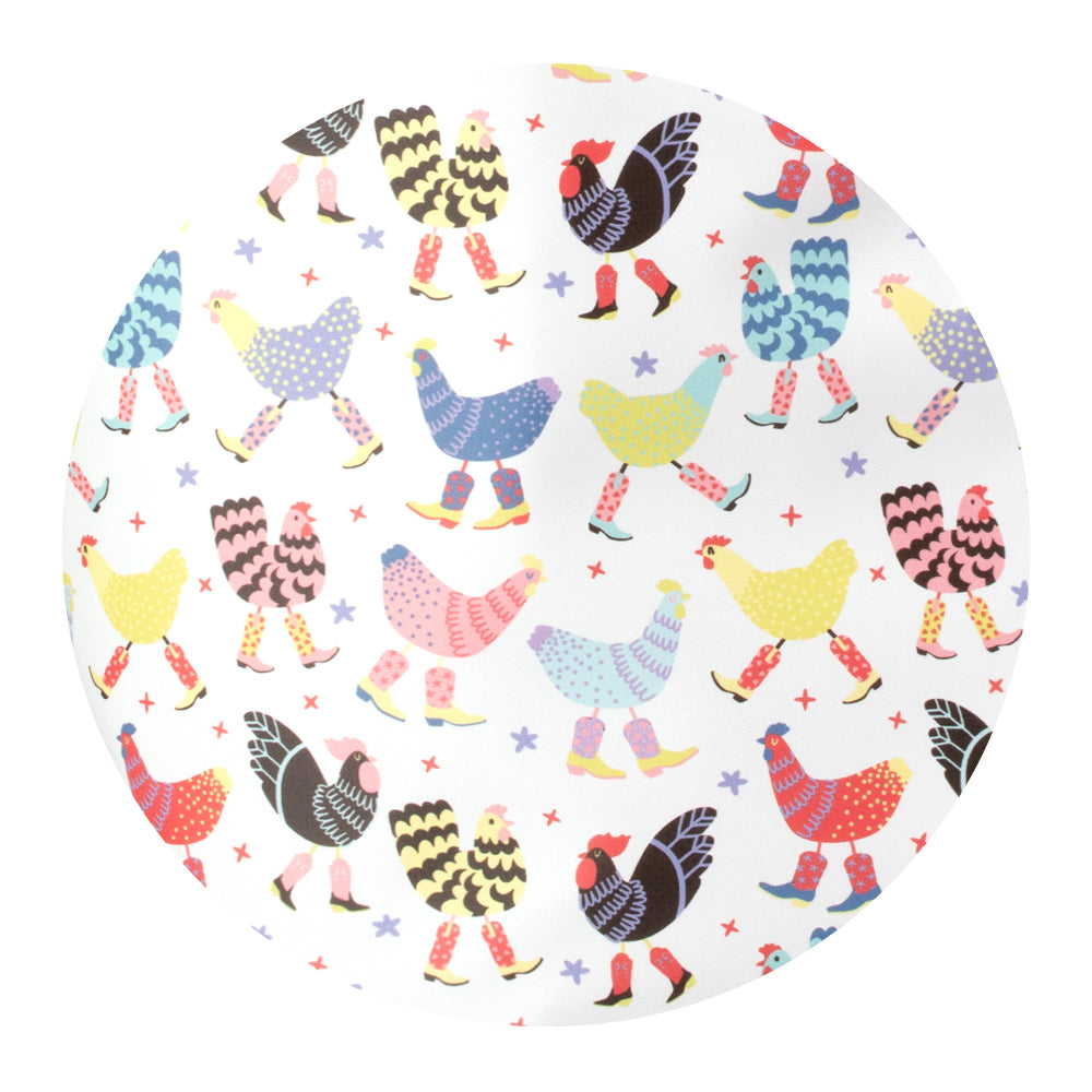 Stylish Funky Chicken Loopi Tote Bag - Trendy Reusable Shopping Bag for Groceries, Beach & Daily Use