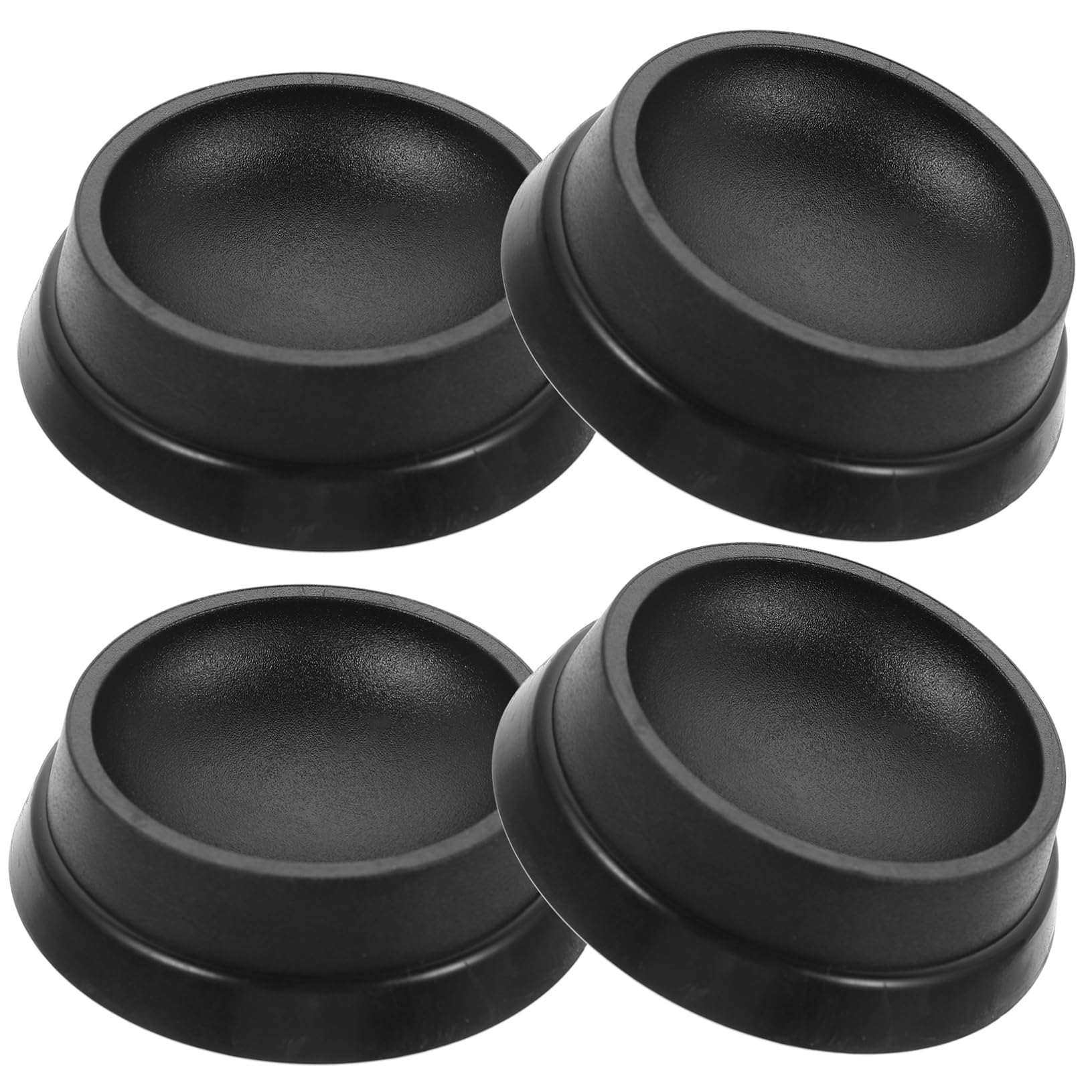 STOBOK 4-Piece Non-Slip Rubber Furniture Pads - Round Rubber Feet for Chairs, Tables & Cup Protection - Heavy Duty Furniture Sliders & Coasters for Smooth Gliding & Surface Protection | Perfect for Hardwood Floors, Tile & Moving Furniture