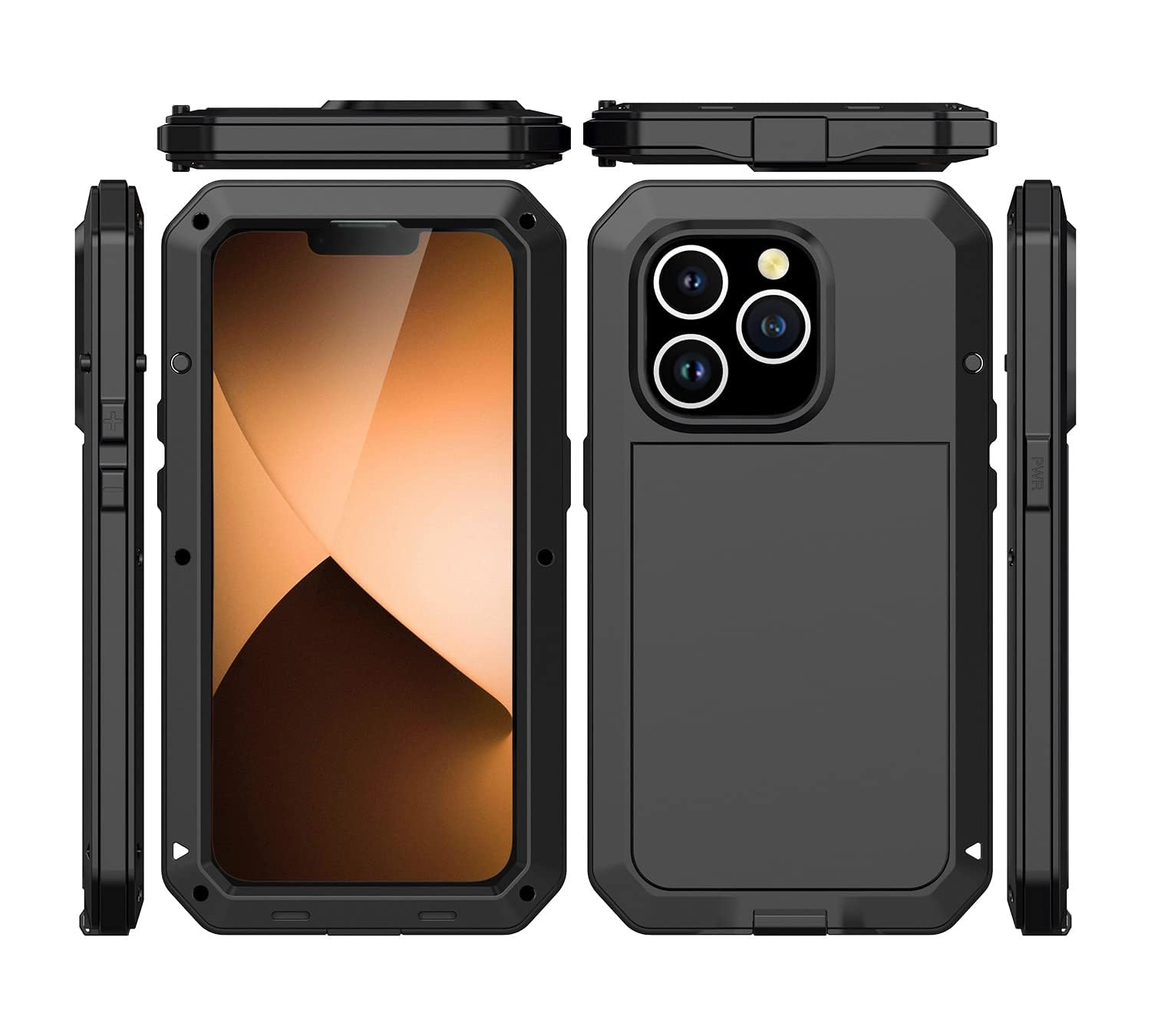 Marrkey Heavy Duty Shockproof Armor Case for iPhone 12 Pro Max (6.7
