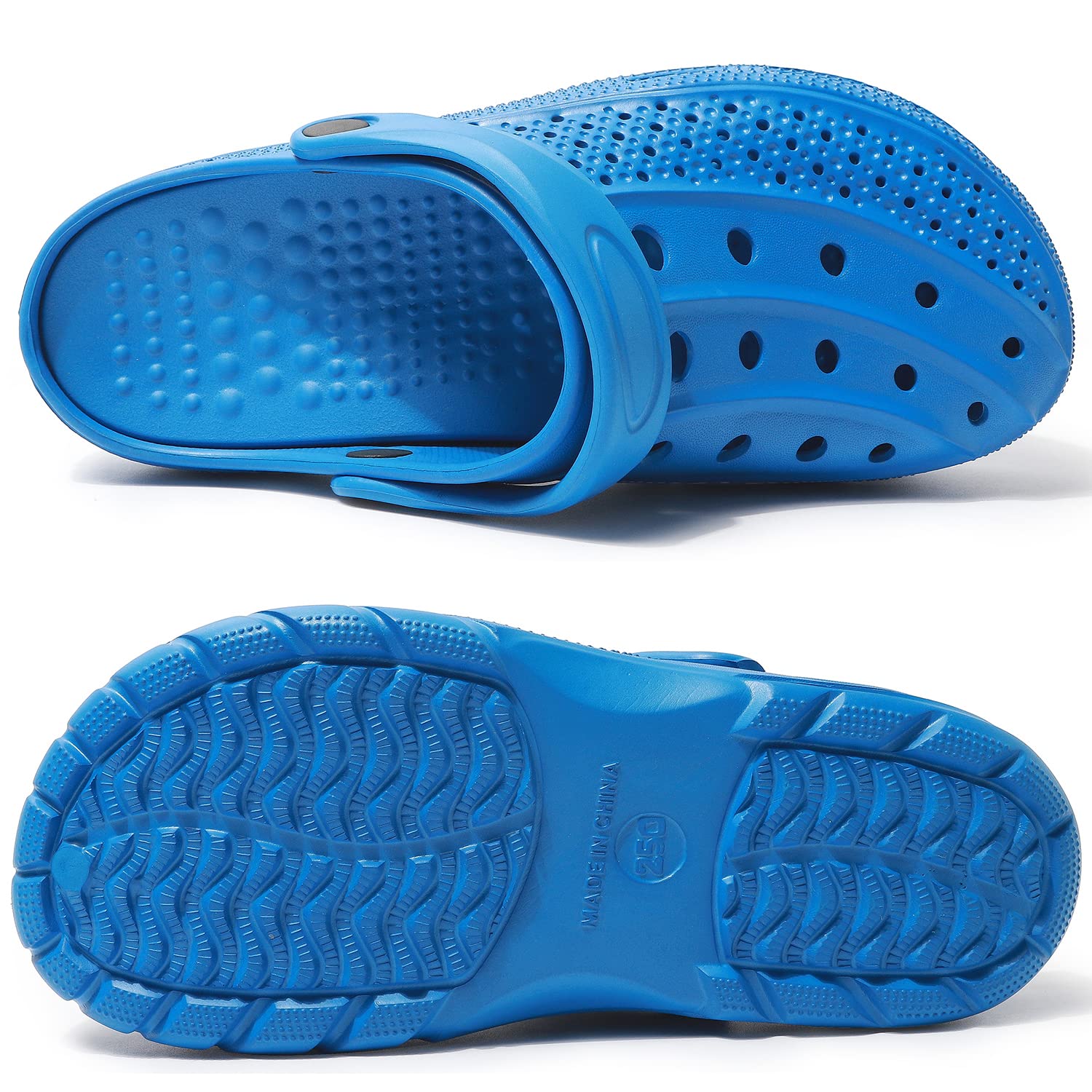 ChayChax Arch Support Clogs for Men & Women - Slip-On Garden Shoes with Removable Cushion Footbed - Comfortable Outdoor Beach Slippers for Walking, Gardening & Relaxation