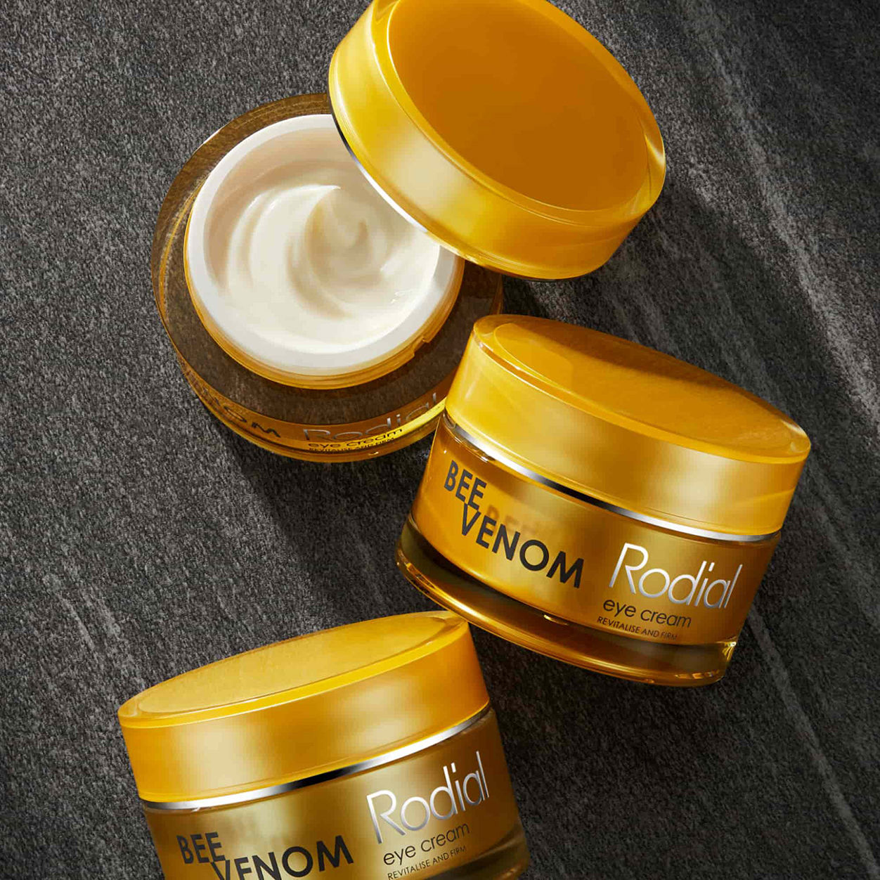 Rodial Bee Venom Eye Cream for Dark Circles & Wrinkles - Anti-Aging Eye Treatment with Collagen Boost - Perfect for Night & Day Use