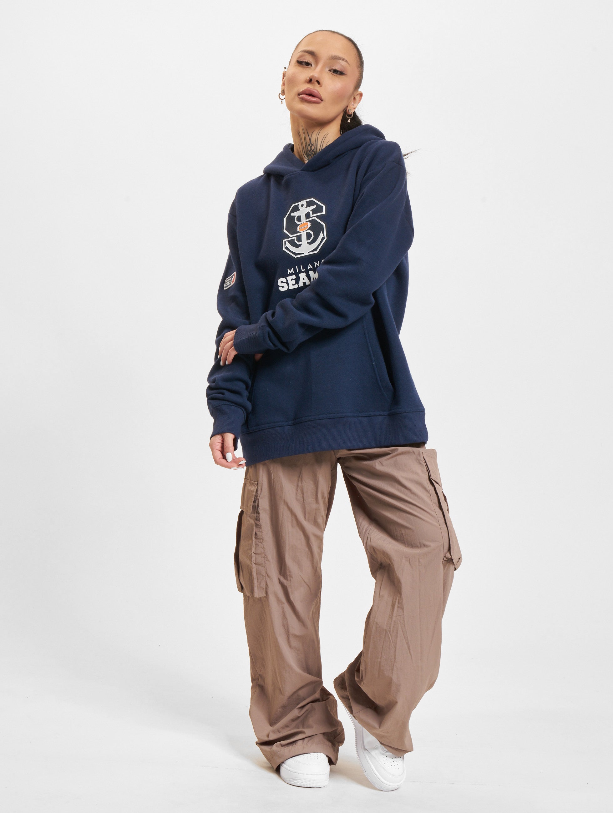 Milano Seamen Icon Hoodie - Stylish & Comfortable Men's Pullover for Casual Wear, Street Fashion & Outdoor Activities