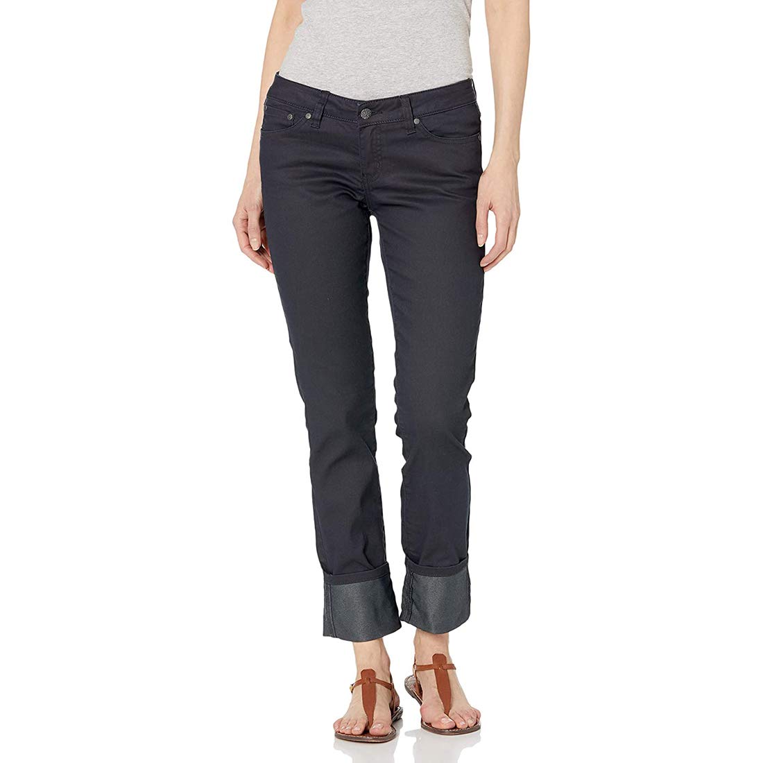 prAna Women's Kara Jean - Stretch Denim Pants for Yoga, Travel & Casual Wear | Comfortable High-Waisted Slim Fit Jeans for Everyday Outfits