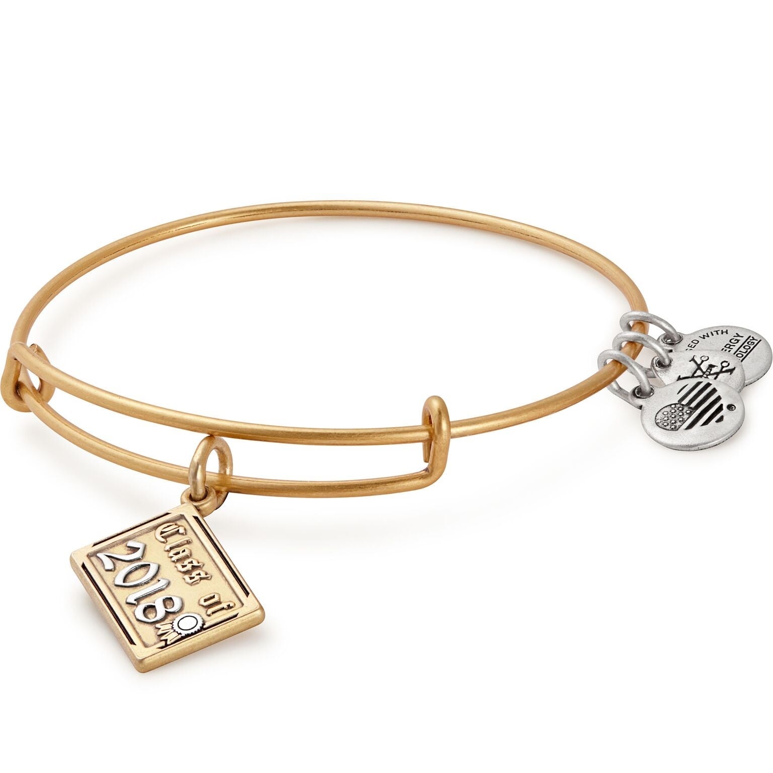 Class of 2018 Graduation Charm Bracelet - Commemorative Bangle for High School & College Alumni - Perfect Gift for Graduation Parties & Reunions