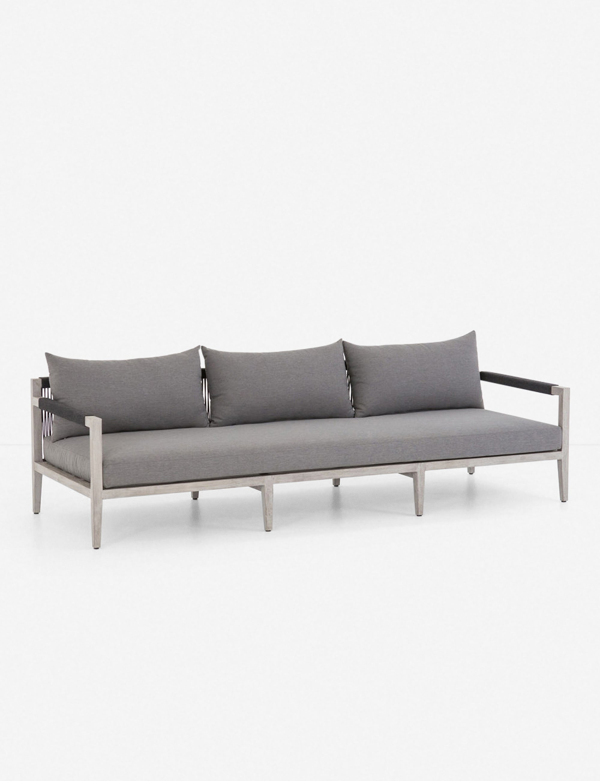 Cadenza Indoor Outdoor Sofa - Waterproof & Weather-Resistant Patio Furniture for Living Room, Garden, and Backyard Relaxation