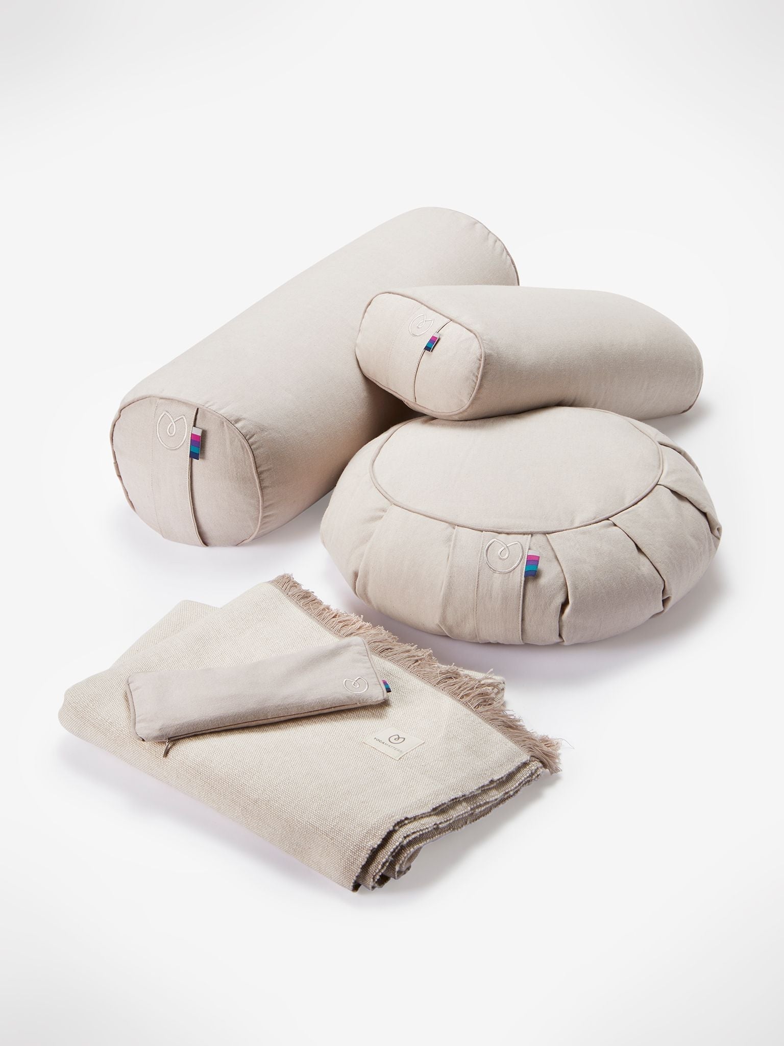 Yogamatters Organic Cotton Chambray Eye Pillow - Box of 10 for Yoga, Meditation & Stress Relief