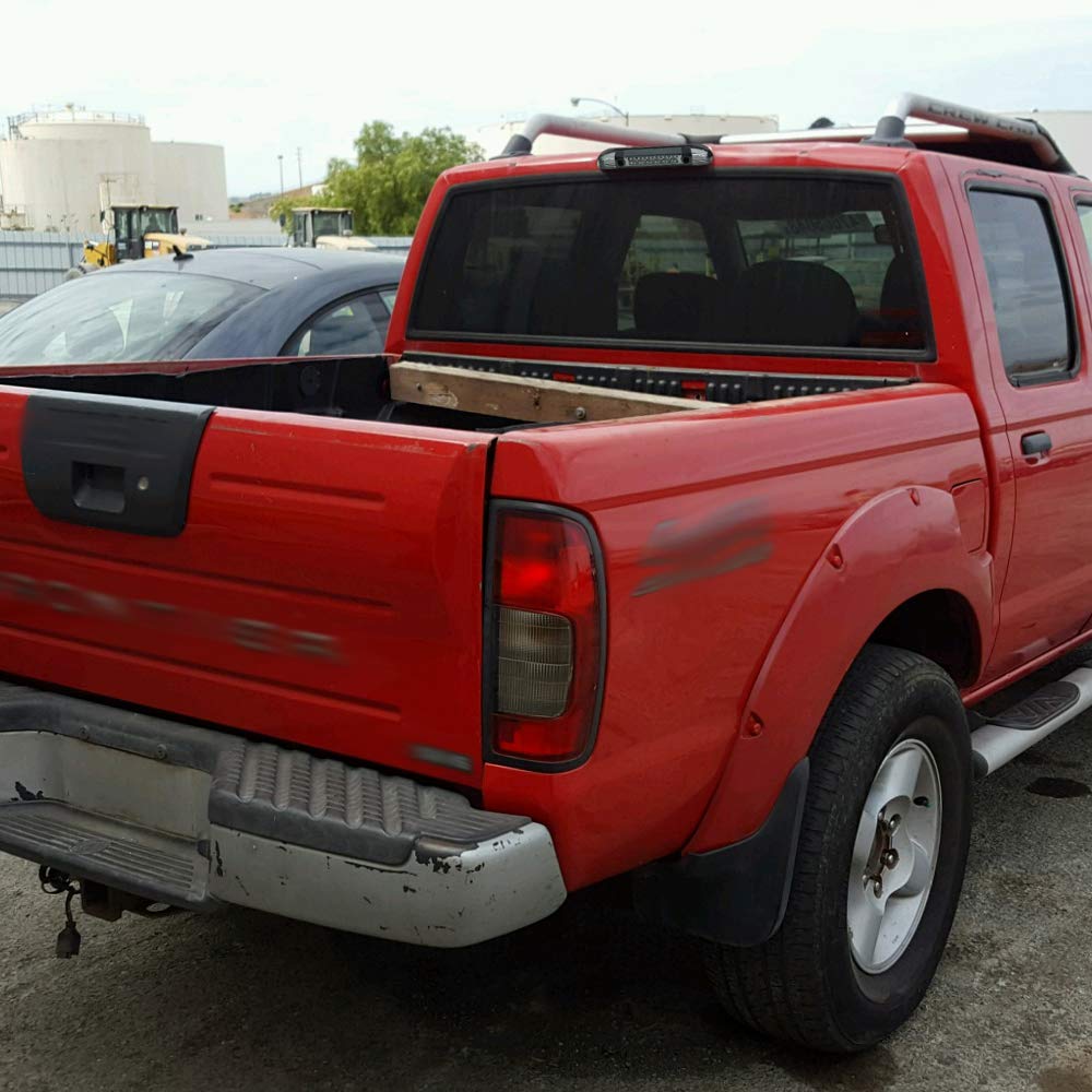 CHEDA Smoked Lens LED 3D Brake Light Bar - Compatible with 2001-2004 Nissan Frontier Pickup Truck, Clear Housing Cargo Lamp | Enhanced Visibility & Safety for Night Driving & Off-Road Adventures