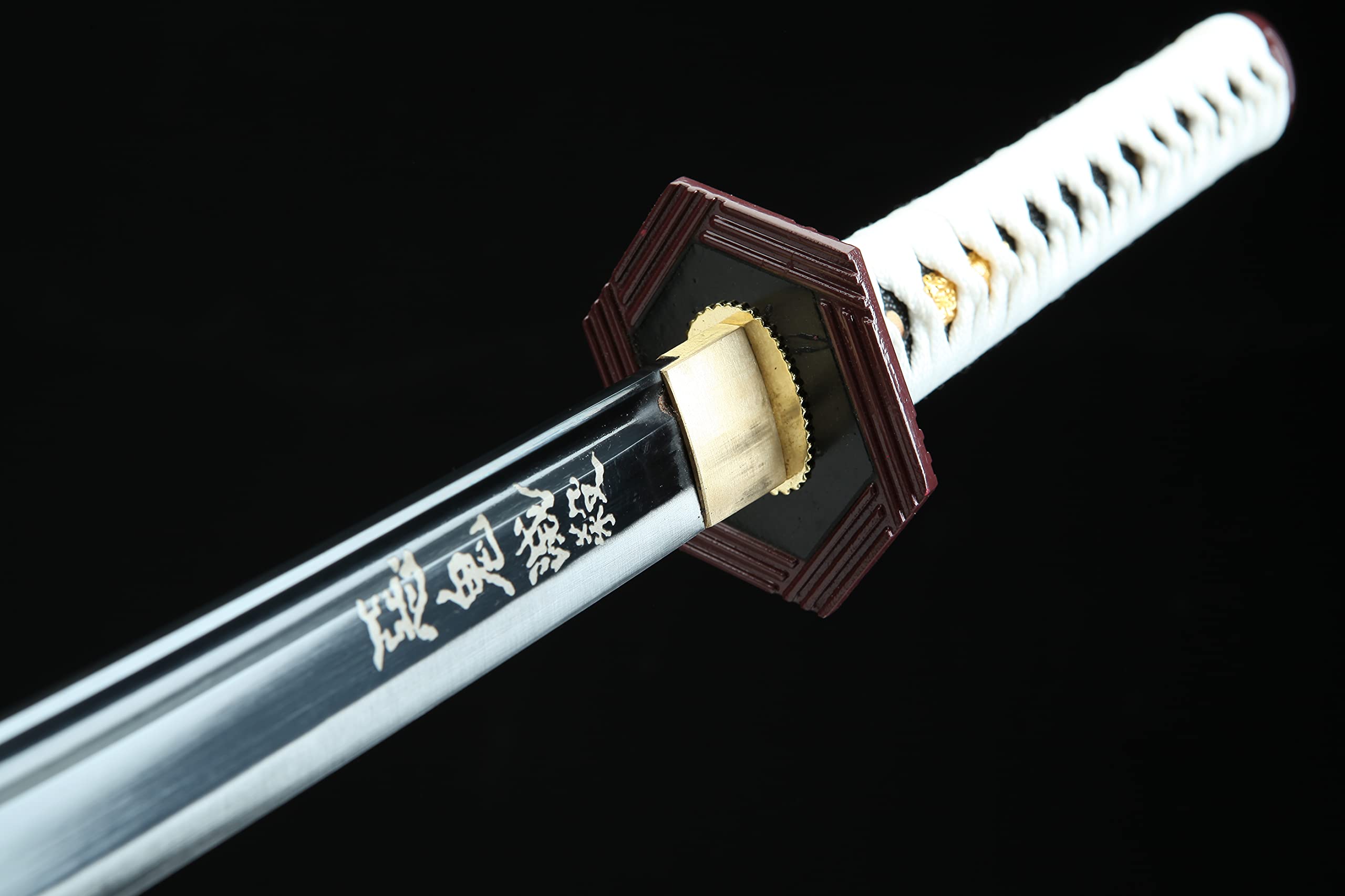 Demon Slayer Katana Sword - Kimetsu no Yaiba Tanjiro Kamado & Shinobu Kochou Cosplay Replica - High Carbon Steel Anime Collectible for Cosplay, Display, and Gift
