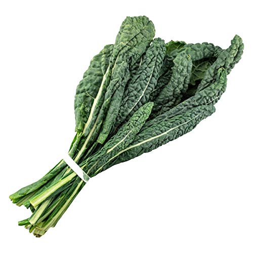 Organic Lacinato Kale Seeds for Planting - 500+ Heirloom Non-GMO Seeds (Brassica oleracea) | Perfect for Home Gardening, Urban Farming & Healthy Cooking | Great Gift for Gardeners