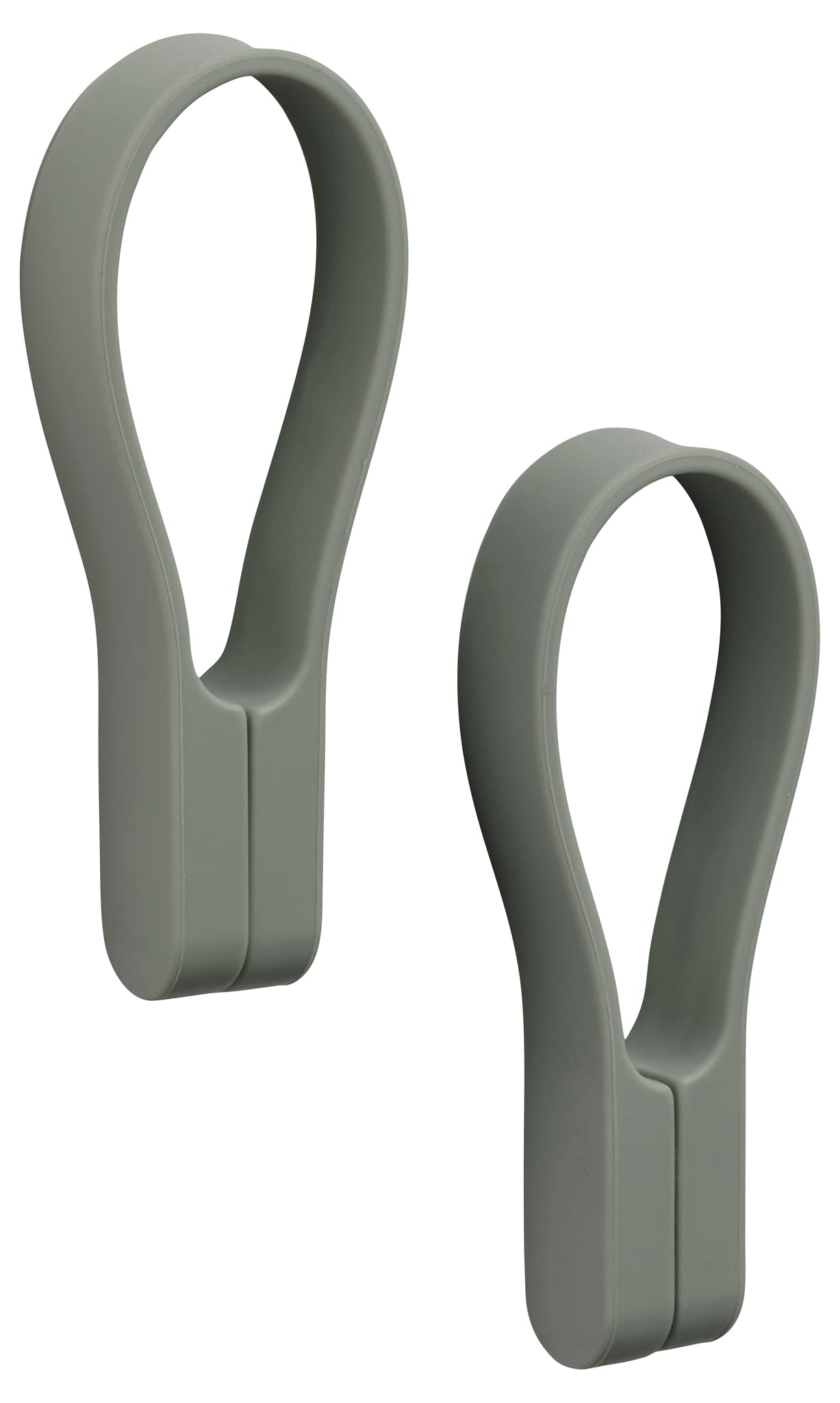 Zone Denmark Loop Towel Clip - Magnetic Towel Hanger for Bathroom & Kitchen (Pack of 2, 3.54