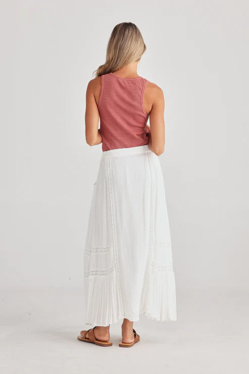 Talisman TA24317 Women's Ribbed Tank Top - Russet Brown for Casual Wear, Date Night & Summer Outfits