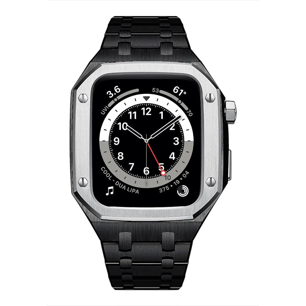 Apple Watch Band Case Compatible with iWatch Series 6 & 7 - Durable Protective Cover Kit for Workout, Running & Daily Wear