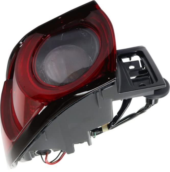 2017-2018 Mazda CX-5 Left Tail Lamp Replacement - Compatible with Part Numbers MA2804125, KB8A51160F, RM73010028 - Perfect for Night Driving & Enhanced Safety