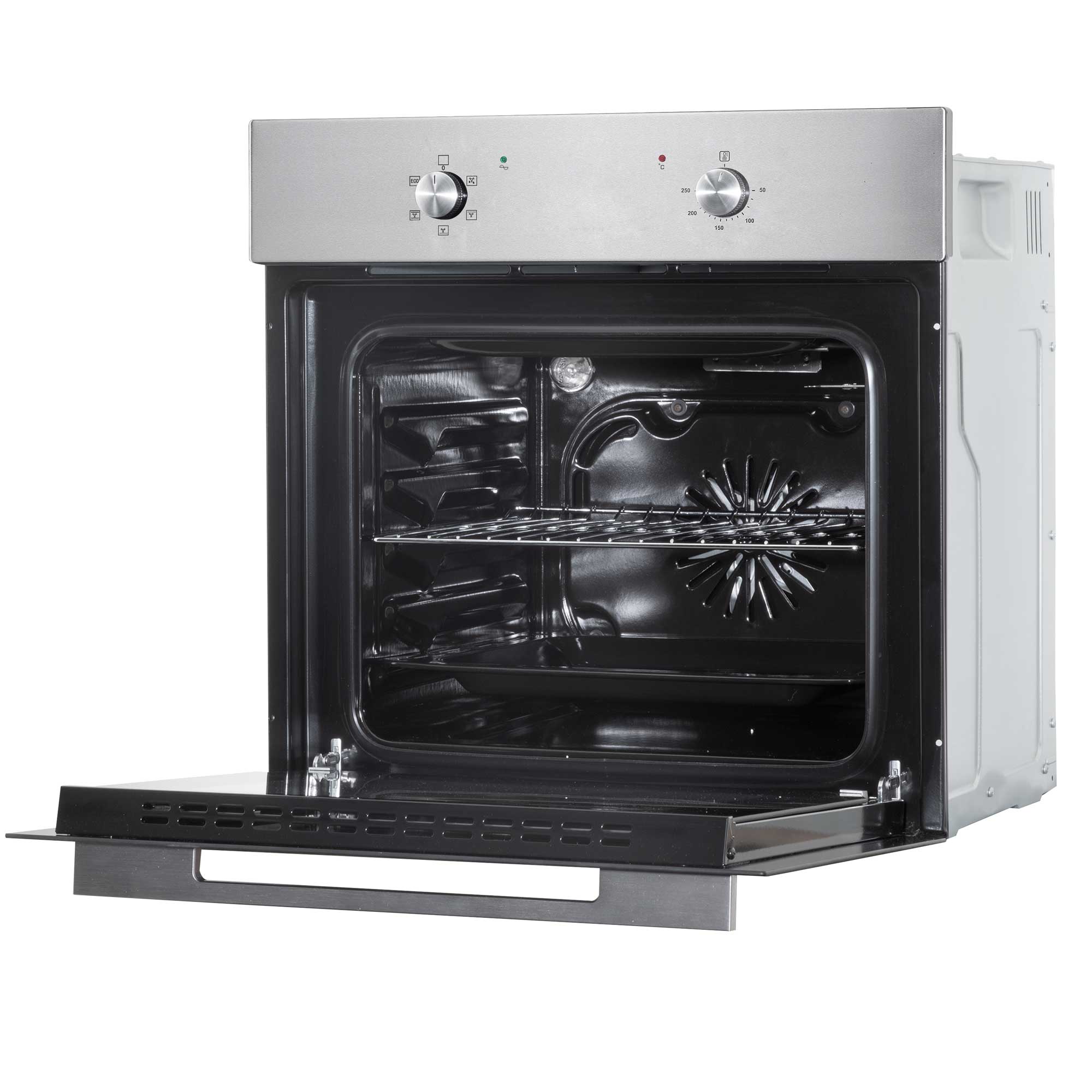 Baridi 60cm 4-Function Fan Assisted Oven with 60cm Warming Drawer Bundle - Stainless Steel DH233 | Perfect for Baking, Roasting & Food Warming in Modern Kitchens