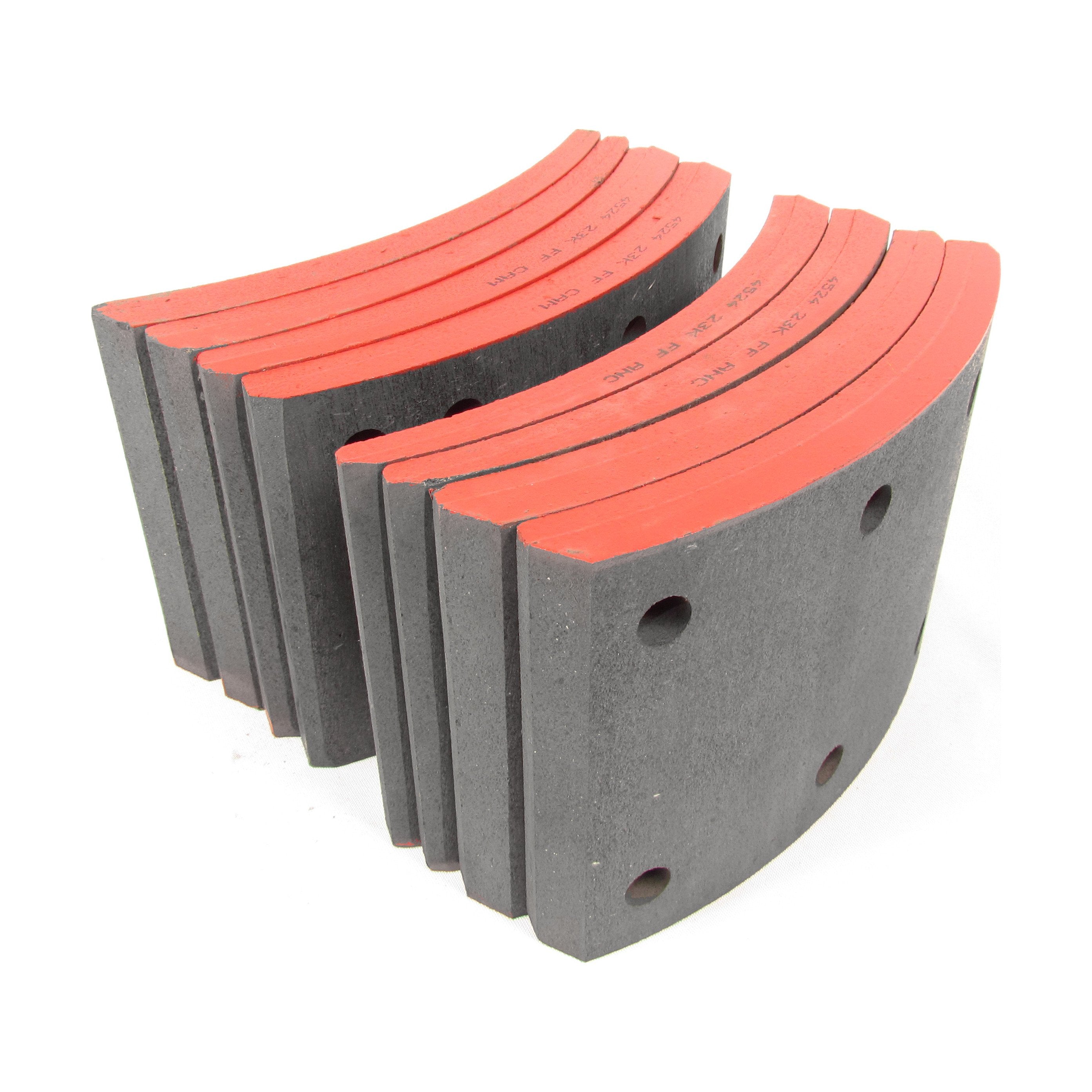 Fortpro 4709 Heavy Duty Brake Lining Set - GAWR 23K, 16.5