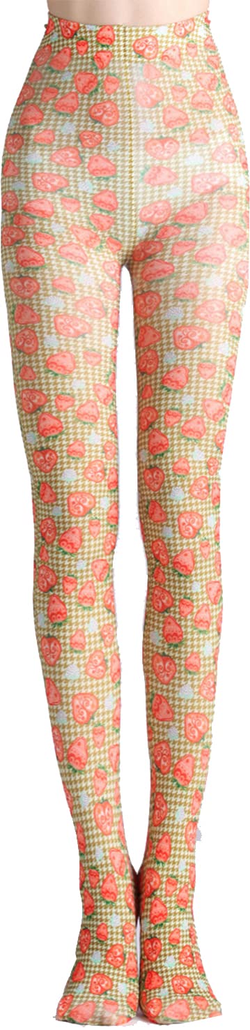 Sahabowi Women's Opaque High Waist Tights - Vintage Control Top Pantyhose for Everyday Wear, Work & Special Occasions