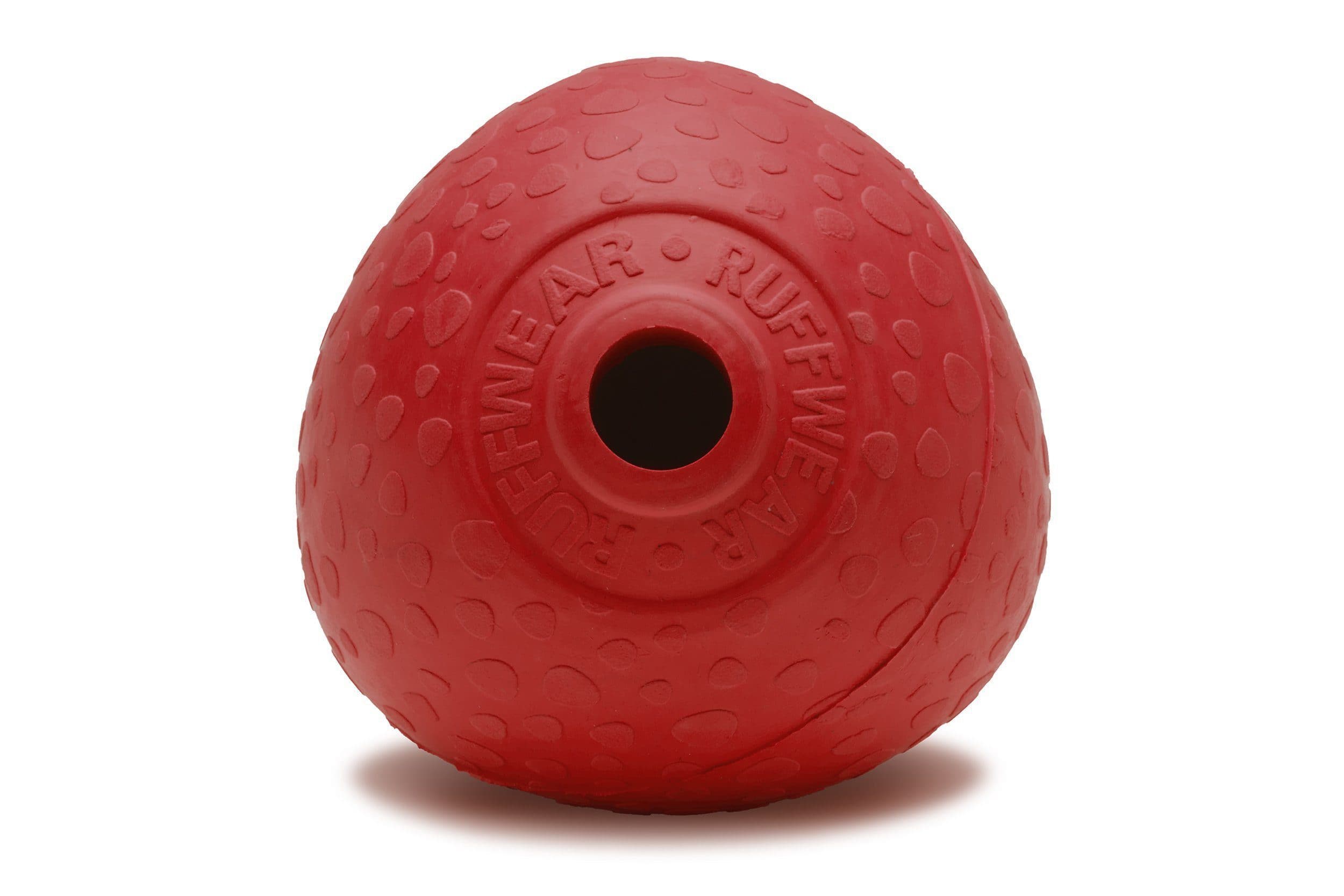 **Ruffwear® Huckama® Dog Toy Ball for Fetch - Durable Red Chew-Resistant Ball for Active Dogs - Perfect for Outdoor Play, Training & Beach Fun**