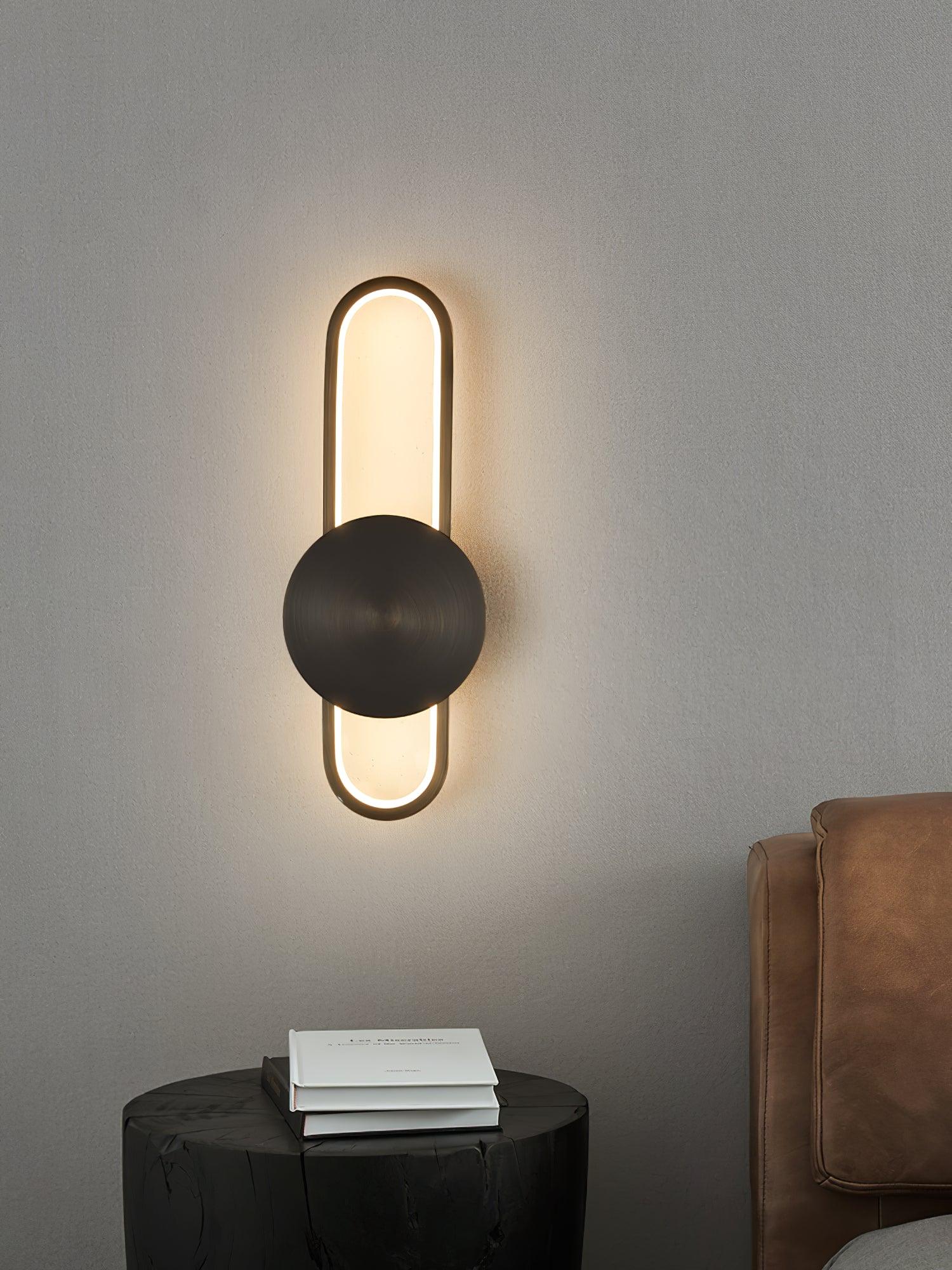 Modern Allen Wall Lamp - Sleek LED Sconce Light Fixture for Bedroom, Living Room & Hallway - Energy Efficient Indoor Lighting Solution for Home Decor