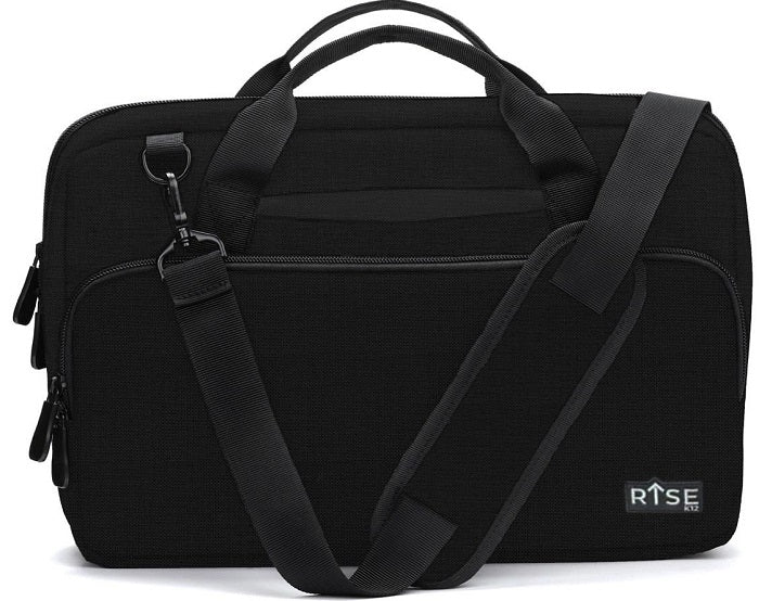 Rise K12 Wingman Always On Protective Case with Pouch & ID Window for Chromebook - 2 Size Options | School, Work & Travel Laptop Accessories