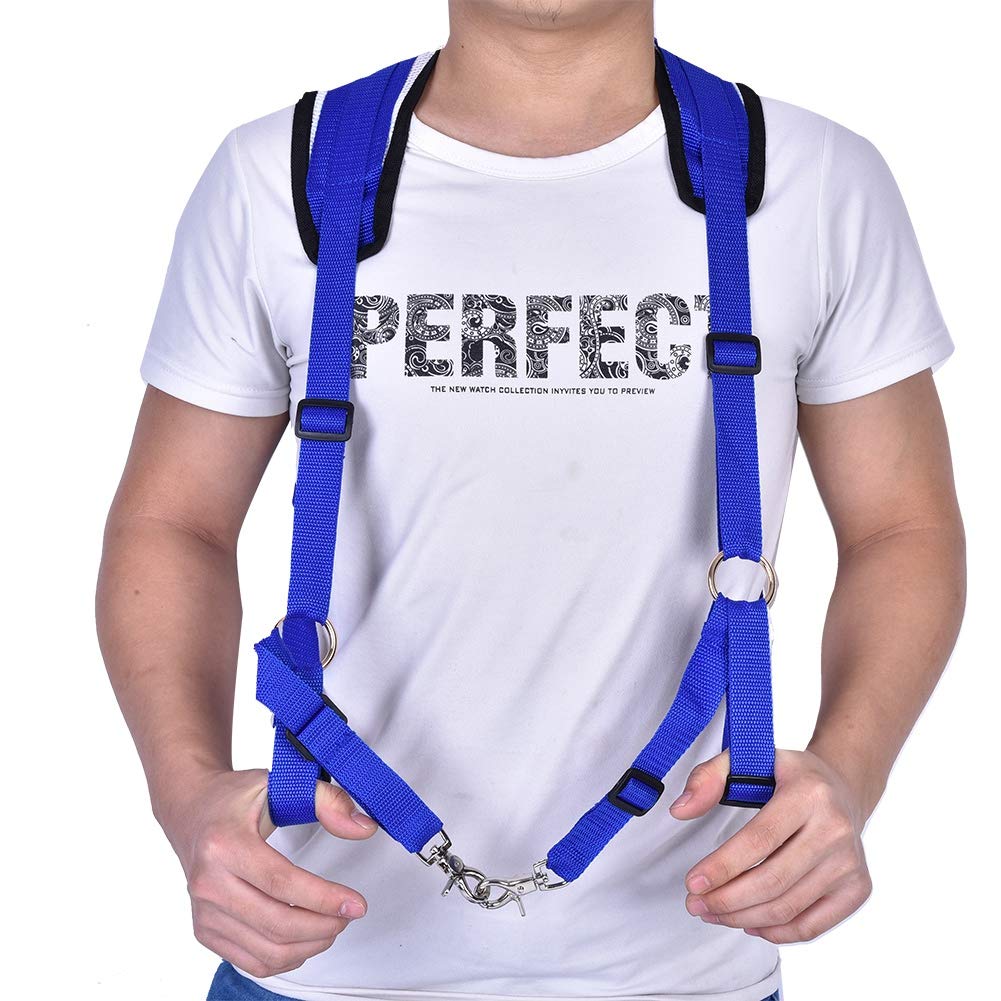 Adjustable Fishing Harness & Rod Fighting Belt - Ultralight Fishing Vest Shoulder Tackle Equipment for Big Fish | Perfect for Deep Sea & Freshwater Fishing Adventures