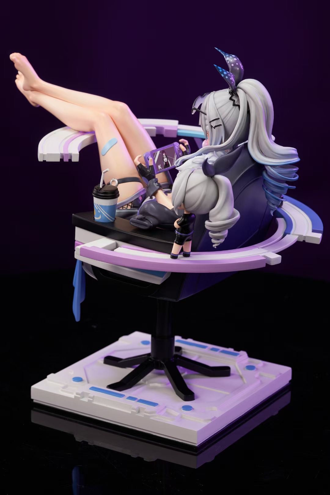Honkai: Star Rail Silver Wolf Figure - Mi Yin Studio Collectible Anime Character Statue for Gaming & Display | Perfect for Anime Fans, Cosplay Props, and Home Decor