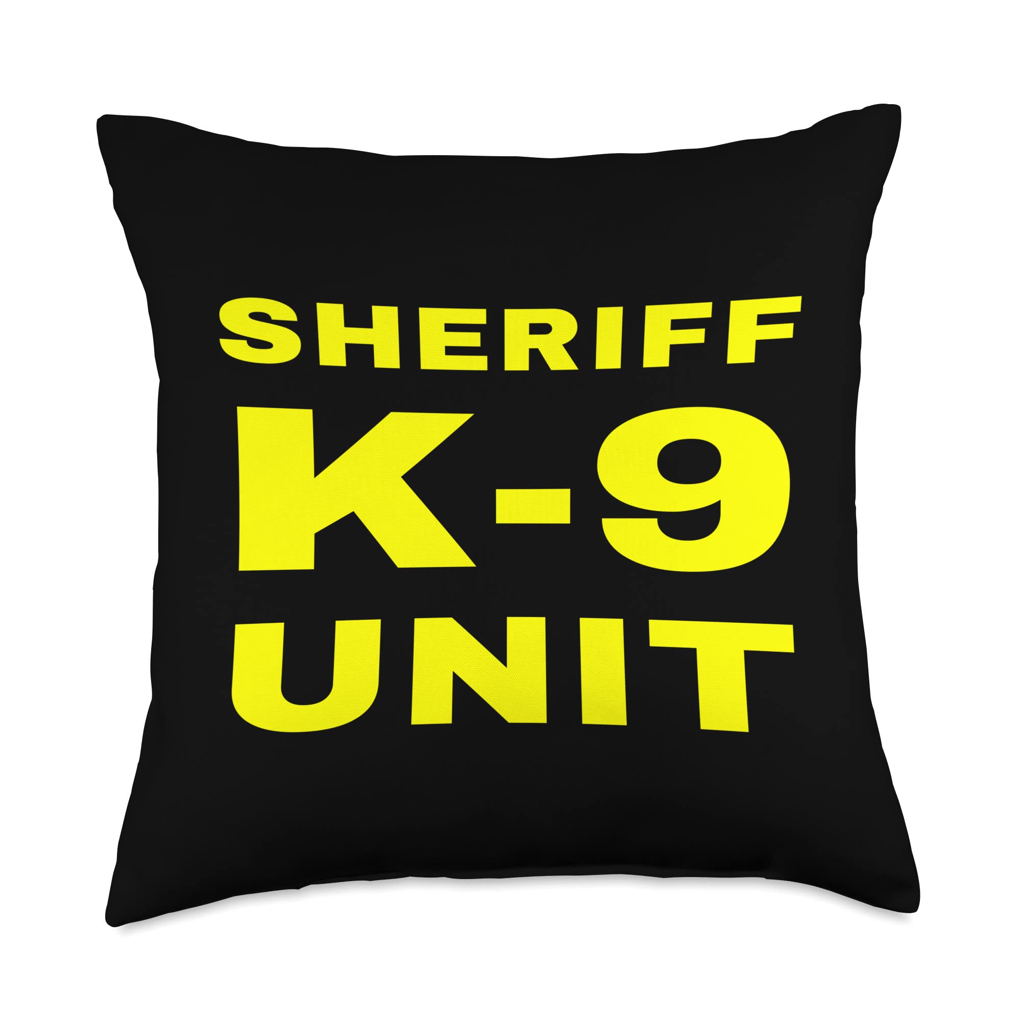 K9 Officer Police Dog Unit Throw Pillow - 18x18 Inch Multicolor Decor for K-9 Handler, Sheriff & Canine Team Support | Perfect for Home, Office & Police Appreciation Gifts